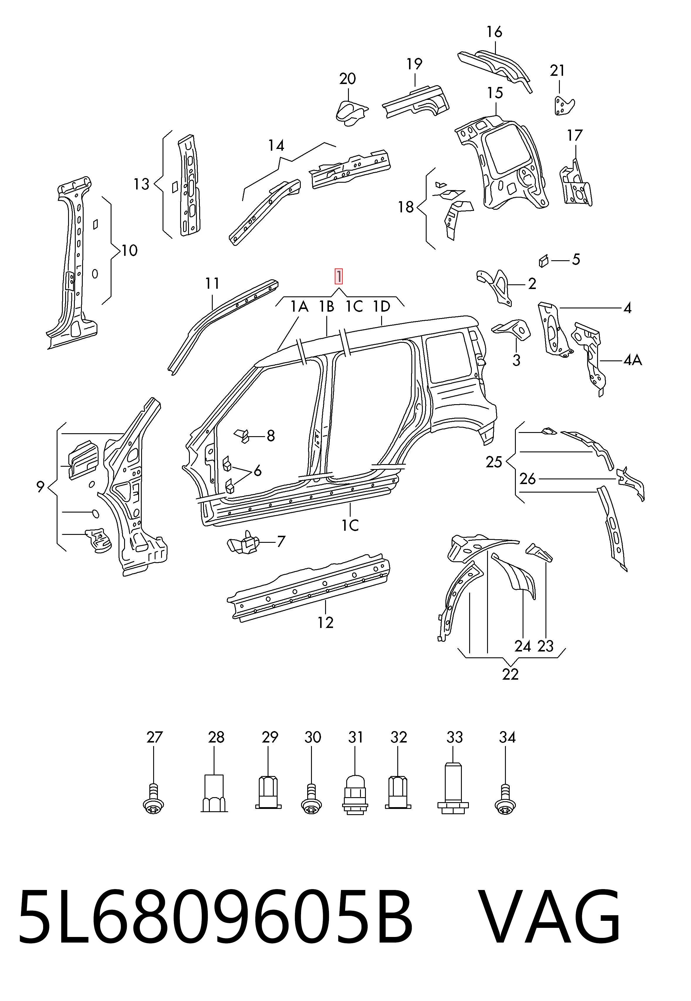 5L6809605B VAG