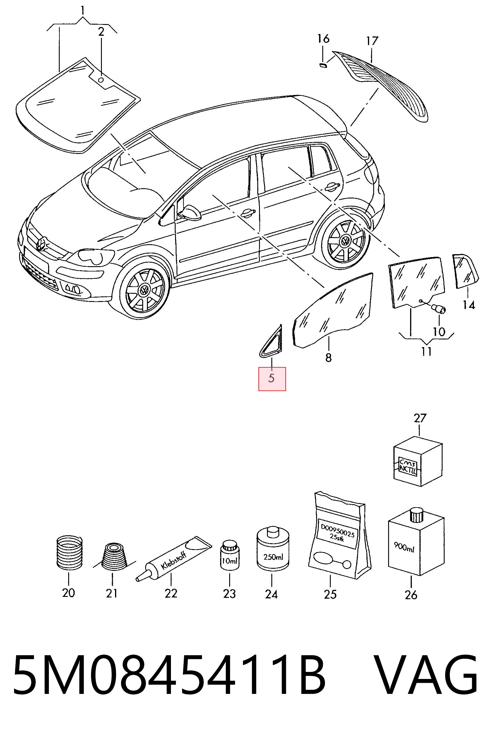 5M0845411B VAG