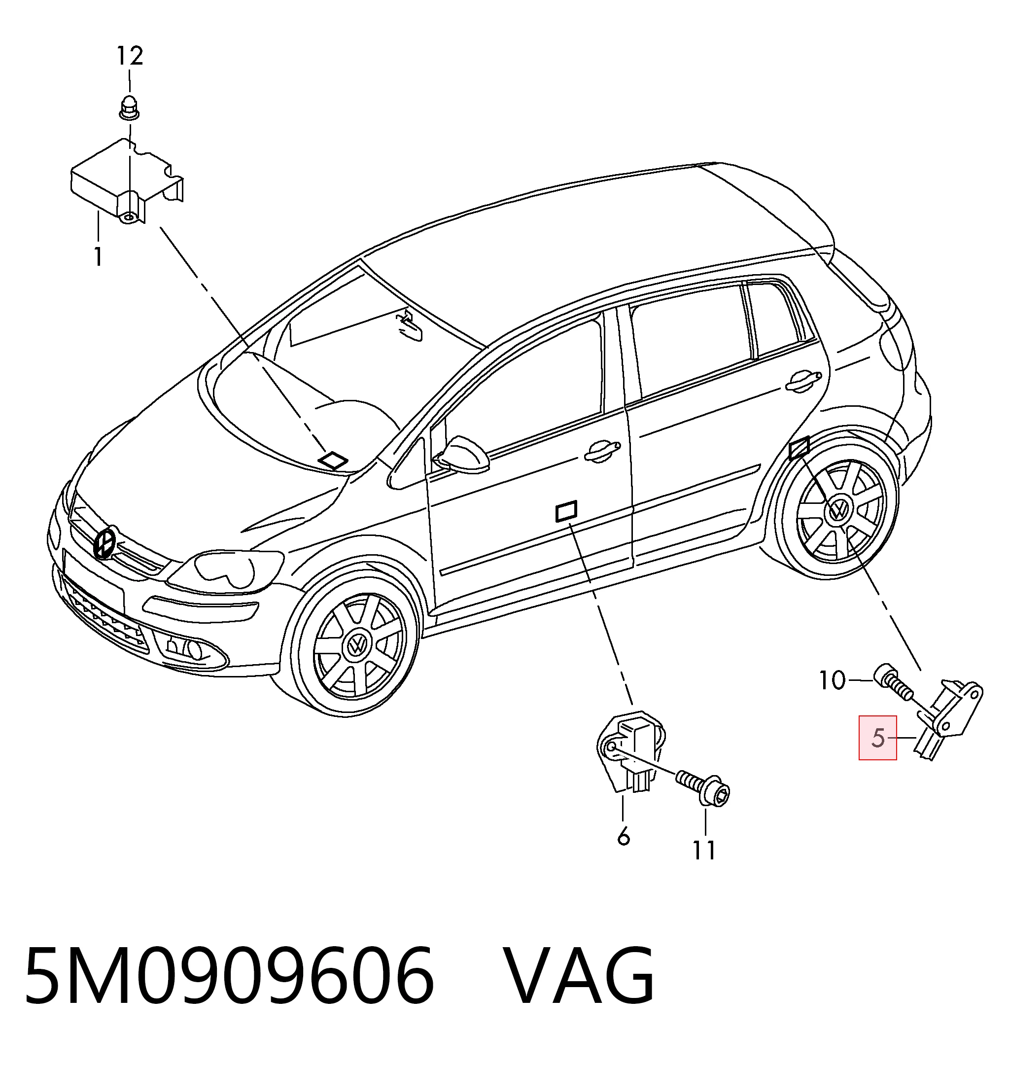 5M0909606 VAG