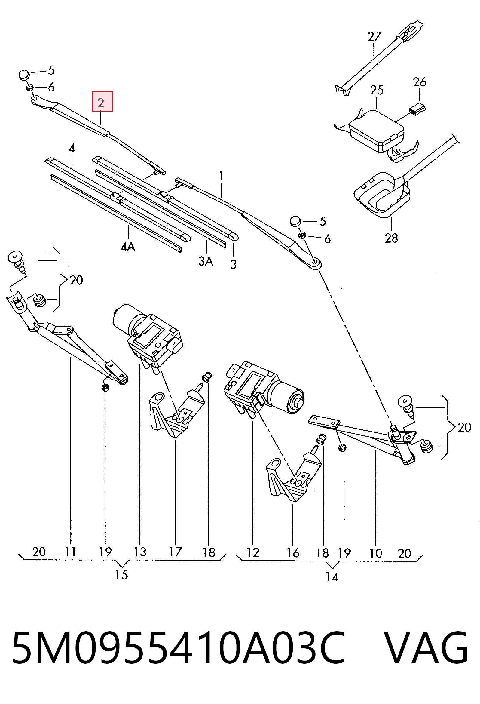 5M0955410A03C VAG
