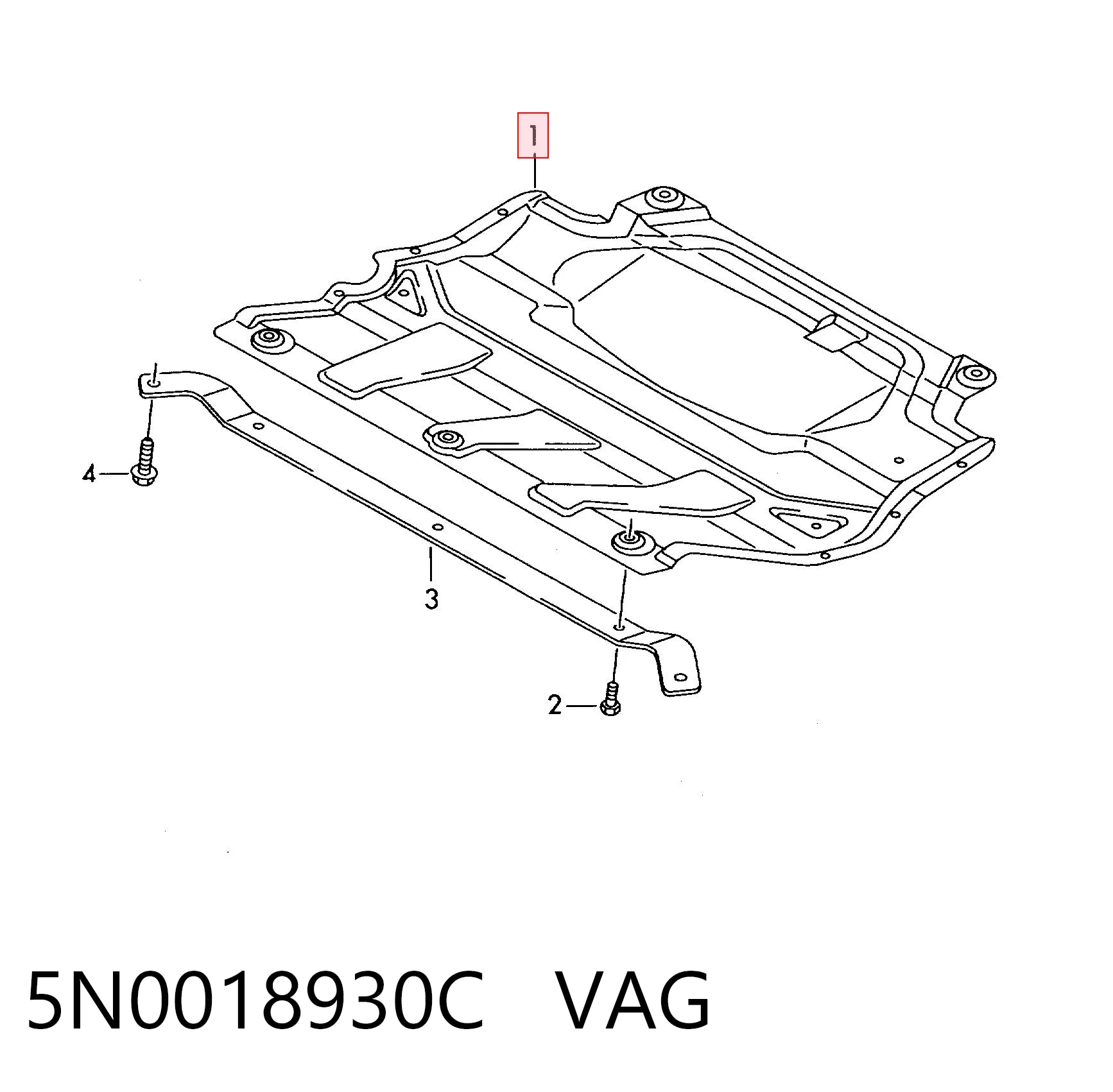 5N0018930C VAG