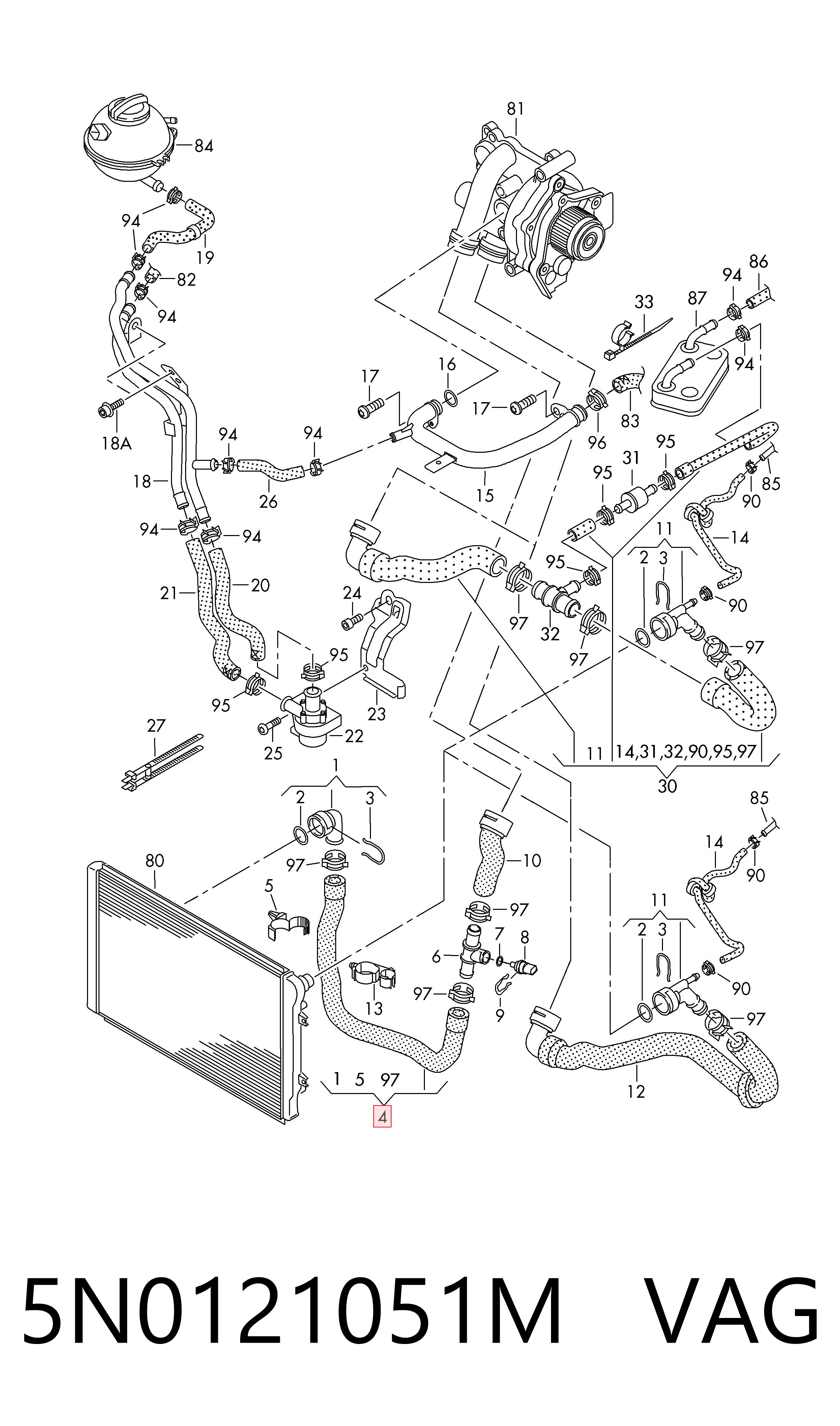 5N0121051M VAG