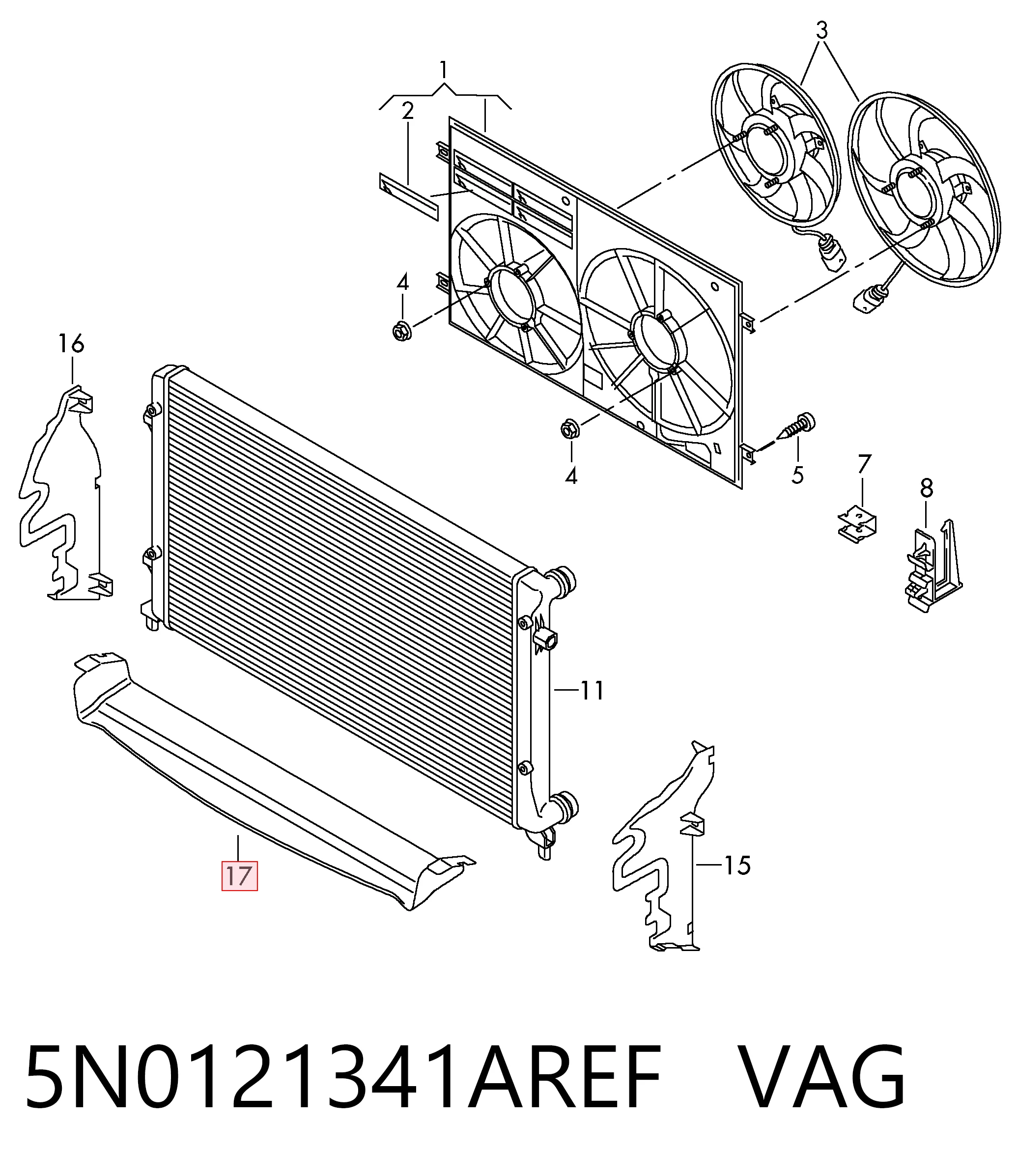 5N0121341AREF VAG