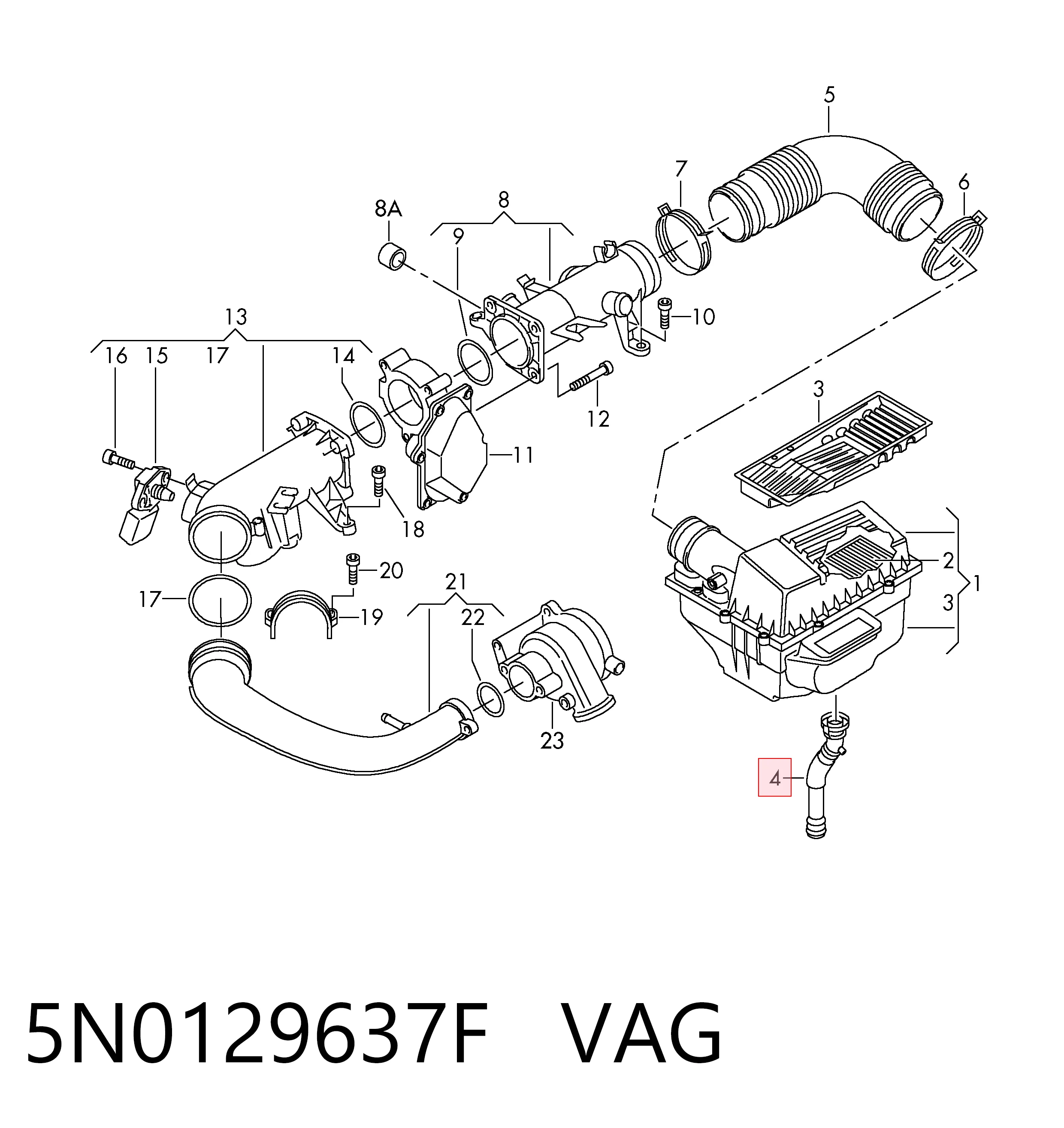 5N0129637F VAG