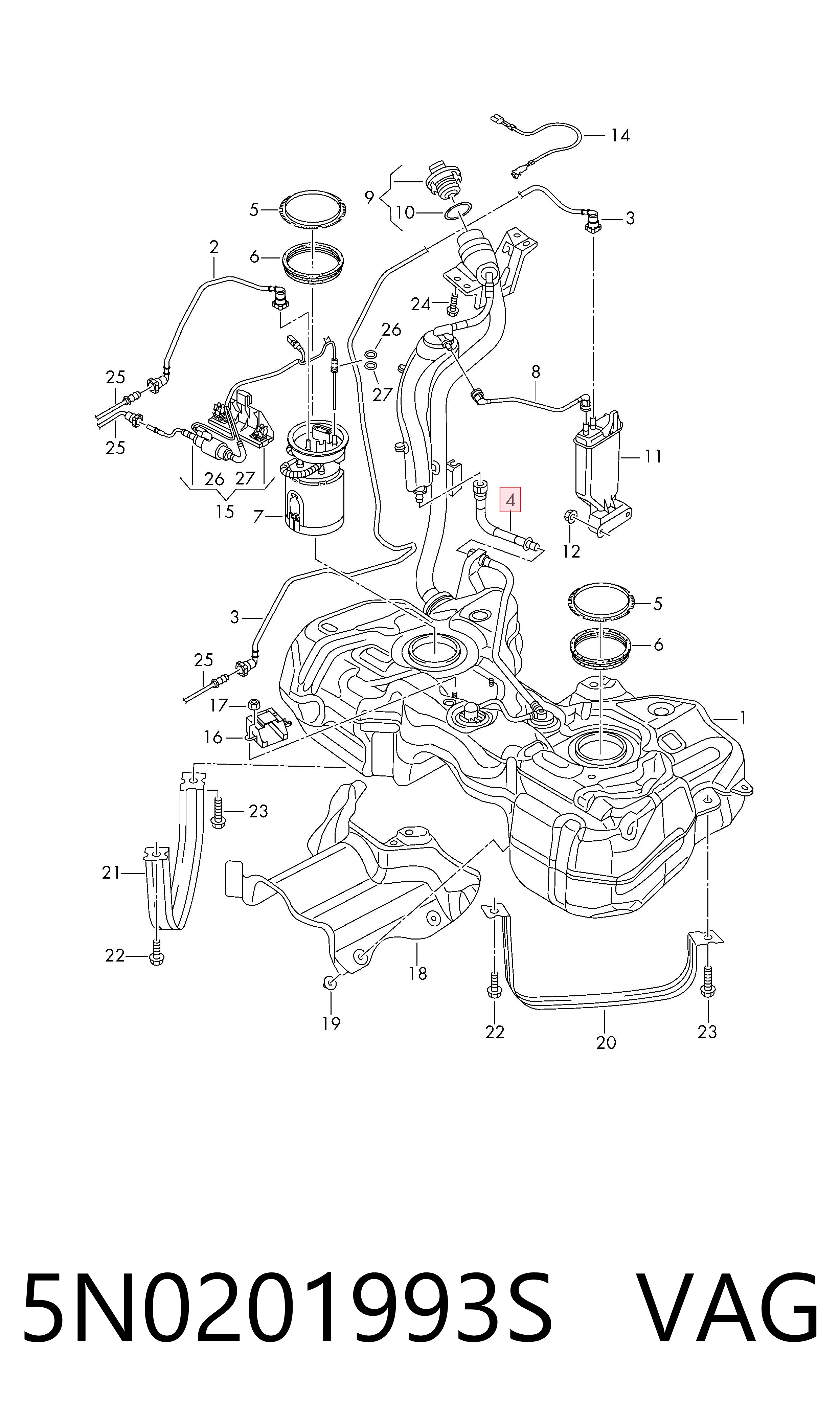 5N0201993S VAG