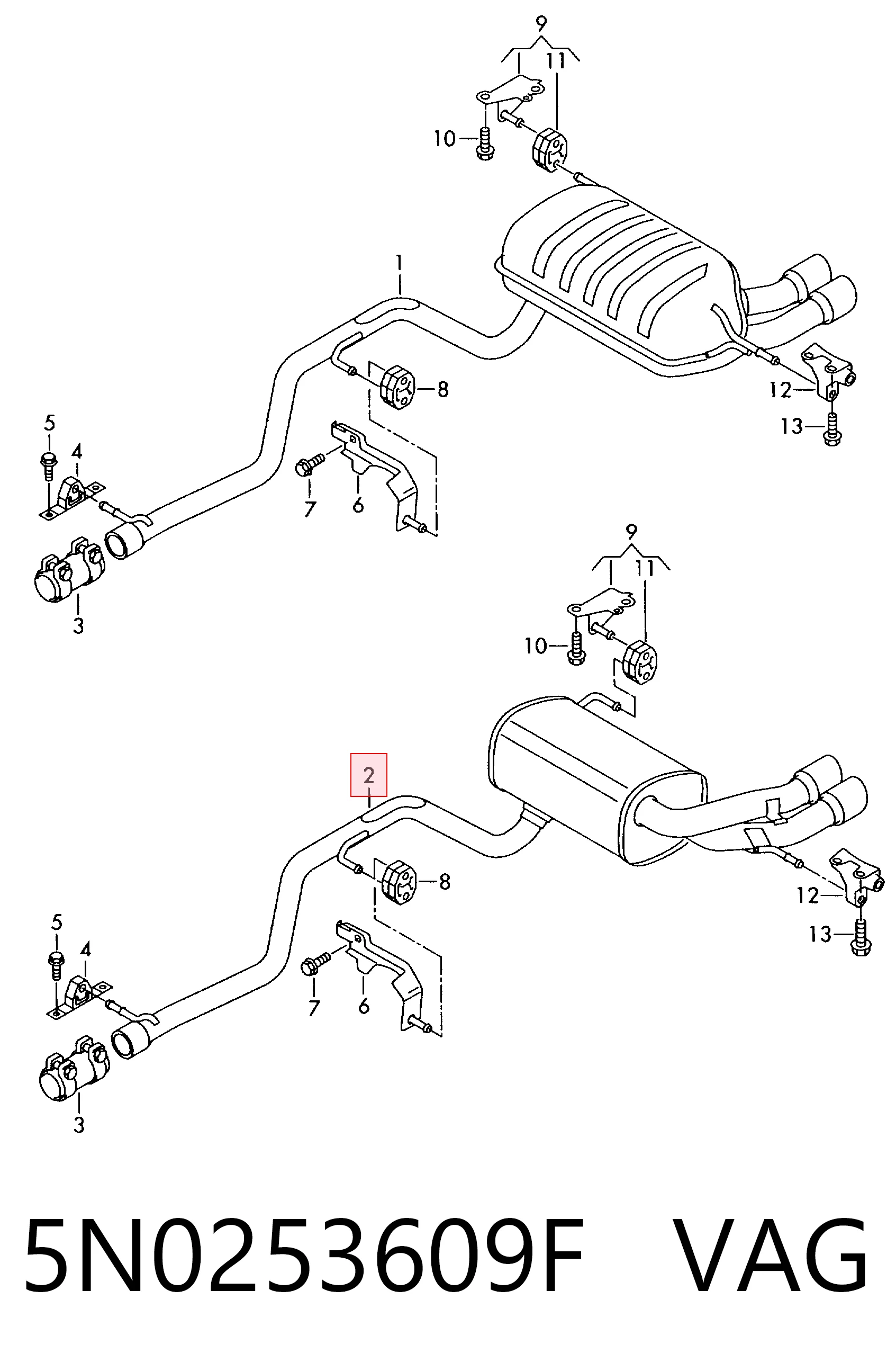 5N0253609F VAG