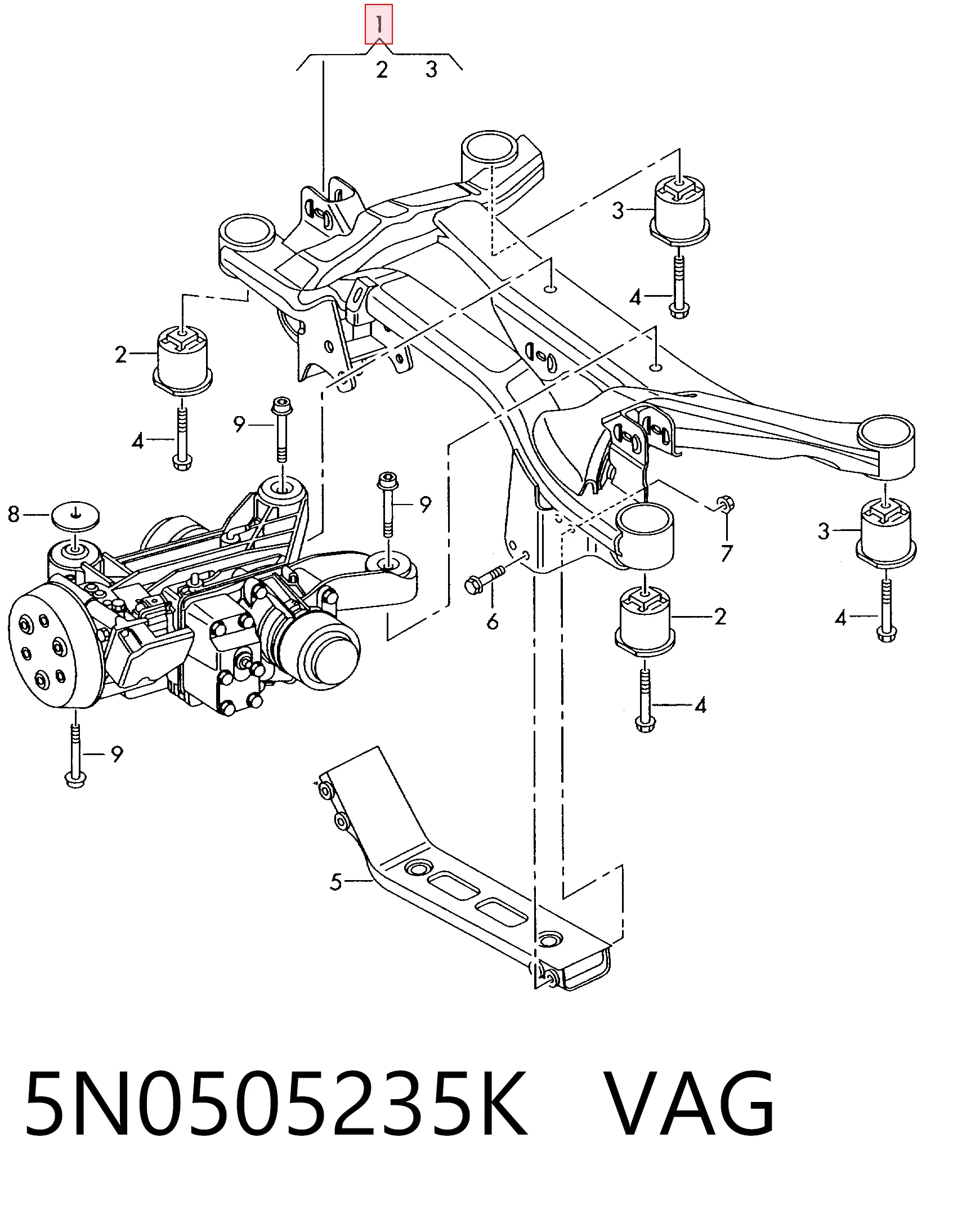 5N0505235K VAG