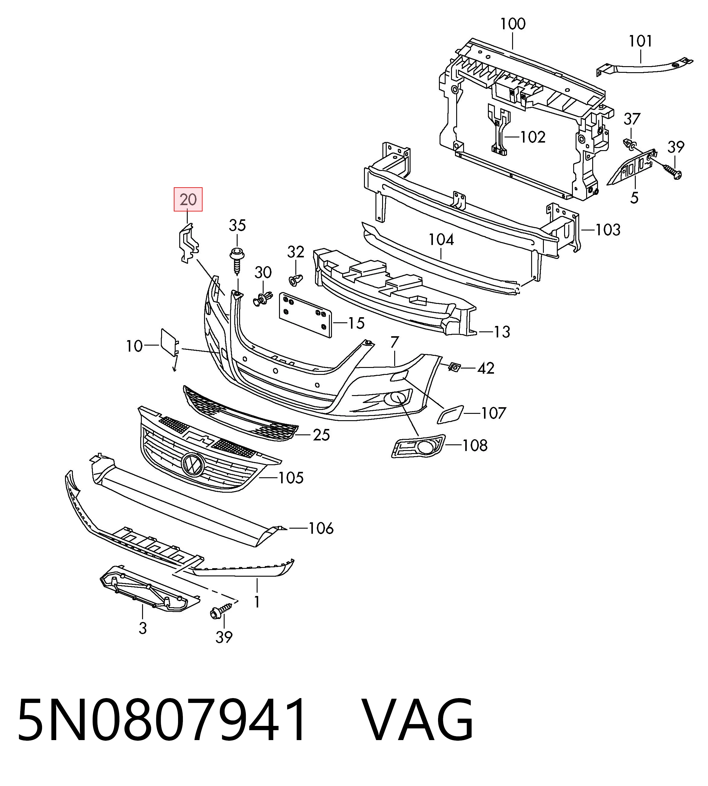 5N0807941 VAG 