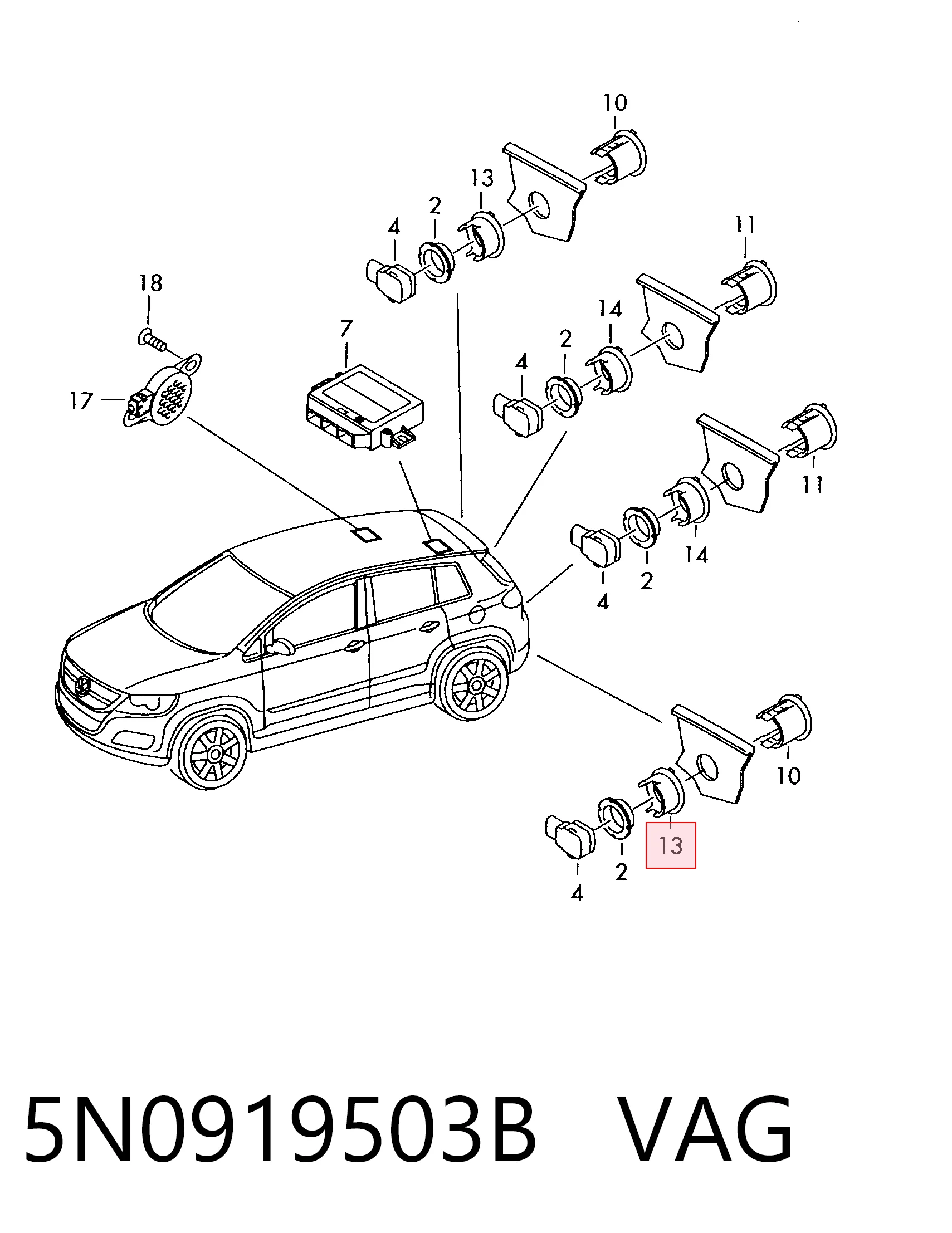 5N0919503B VAG