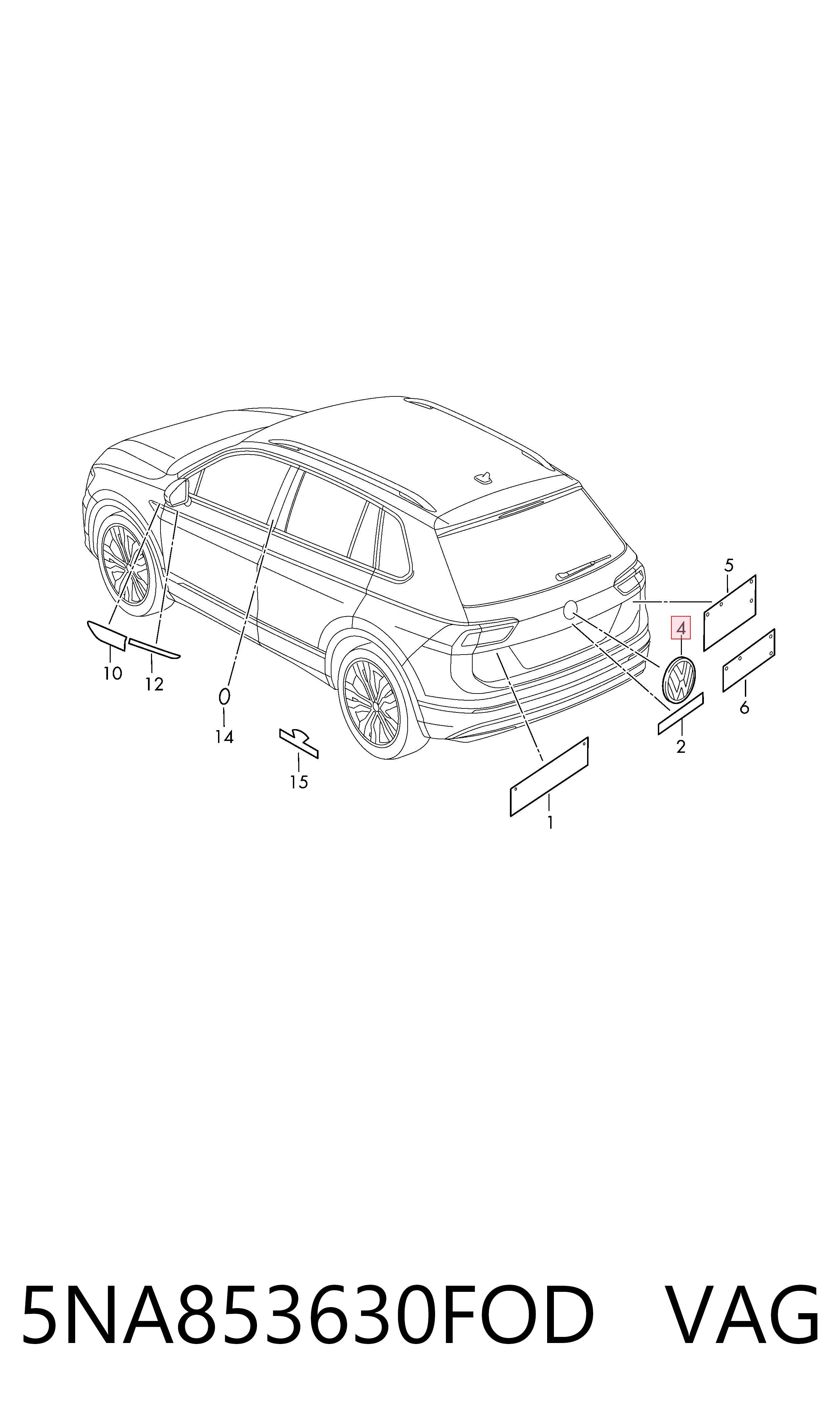Comprar 5NA853630FOD VAG 