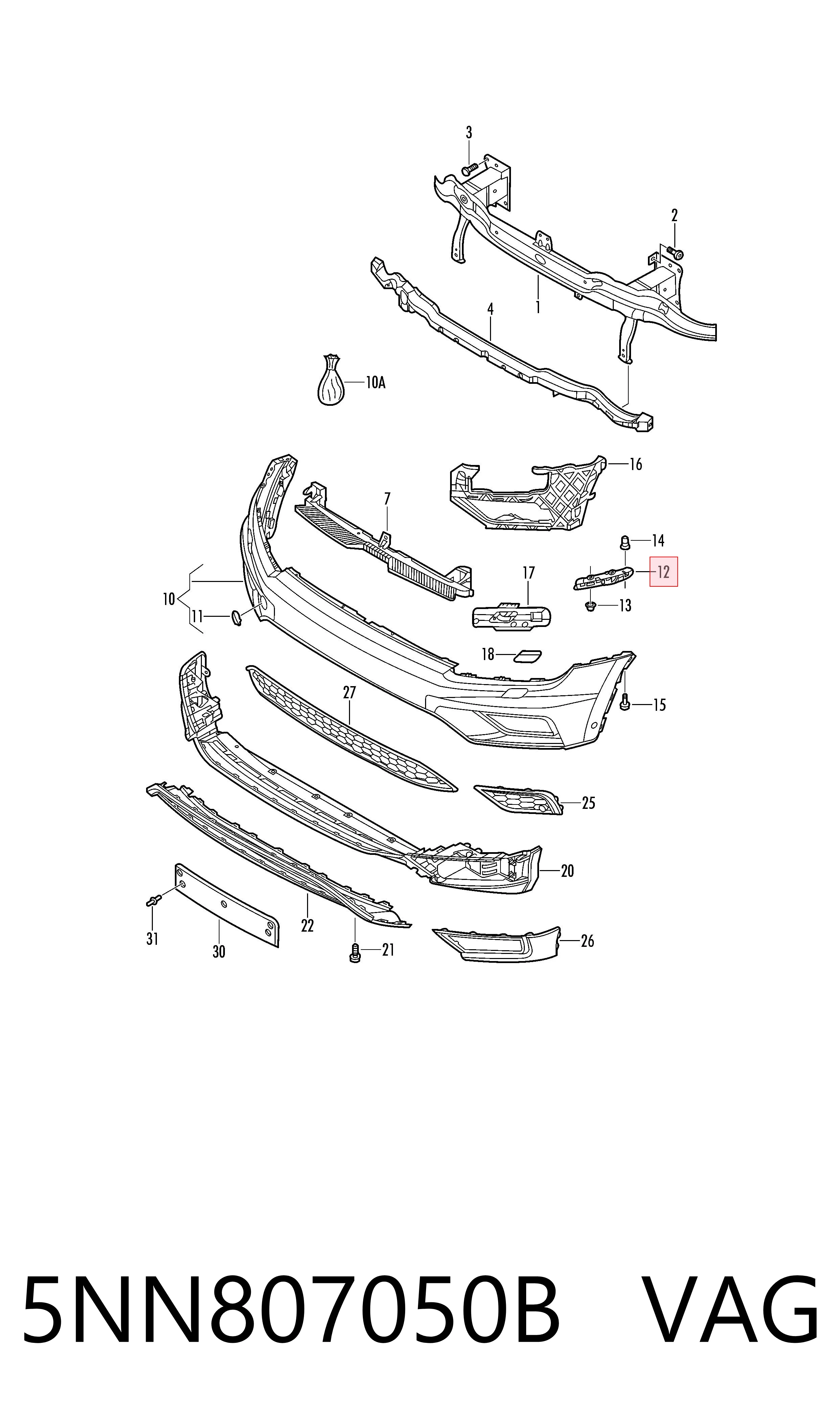 5NN807050B VAG