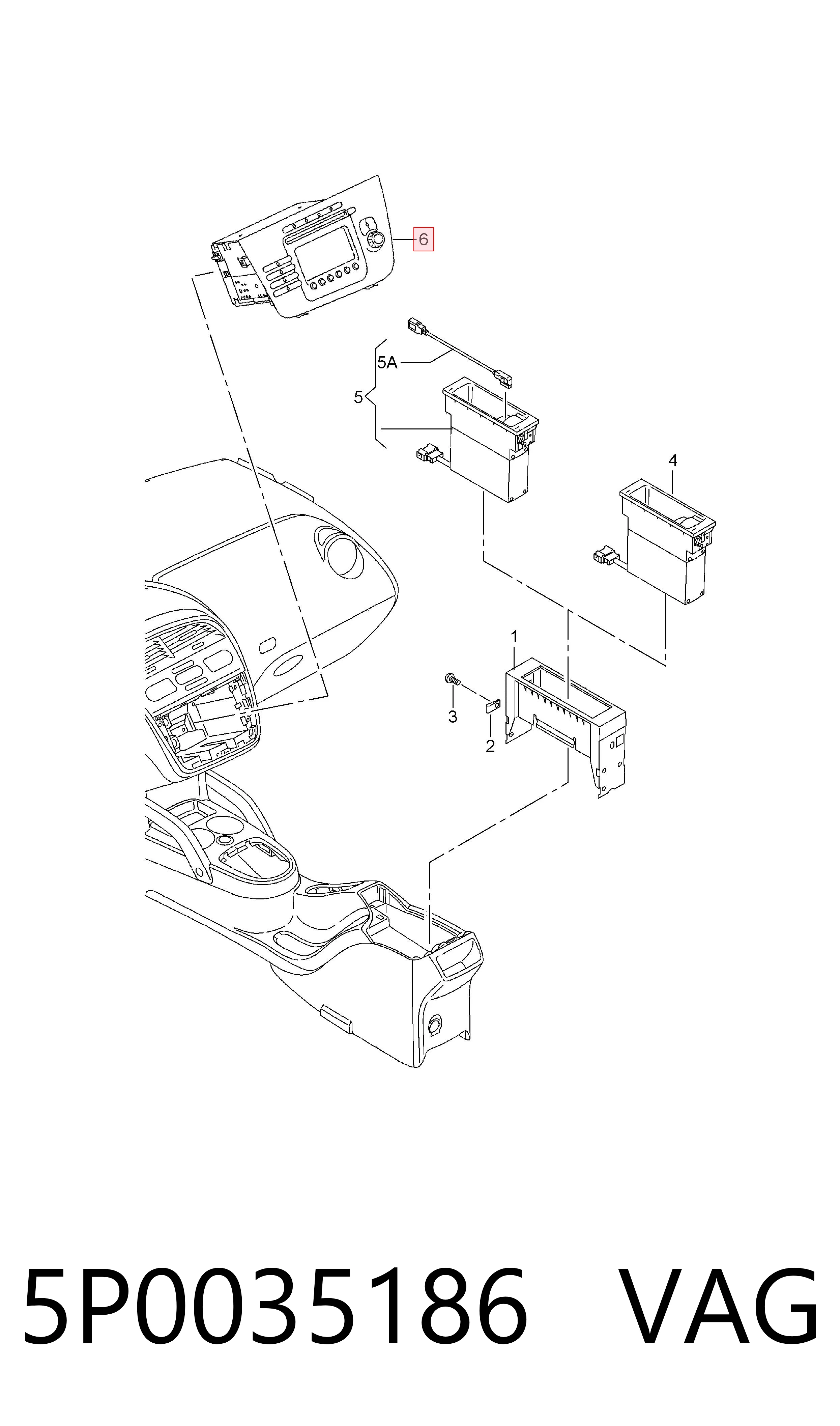 Radio AM/FM Seat Altea monovolumen (5P1) (2004 - 2015) precio, desde 45,01 EUR
