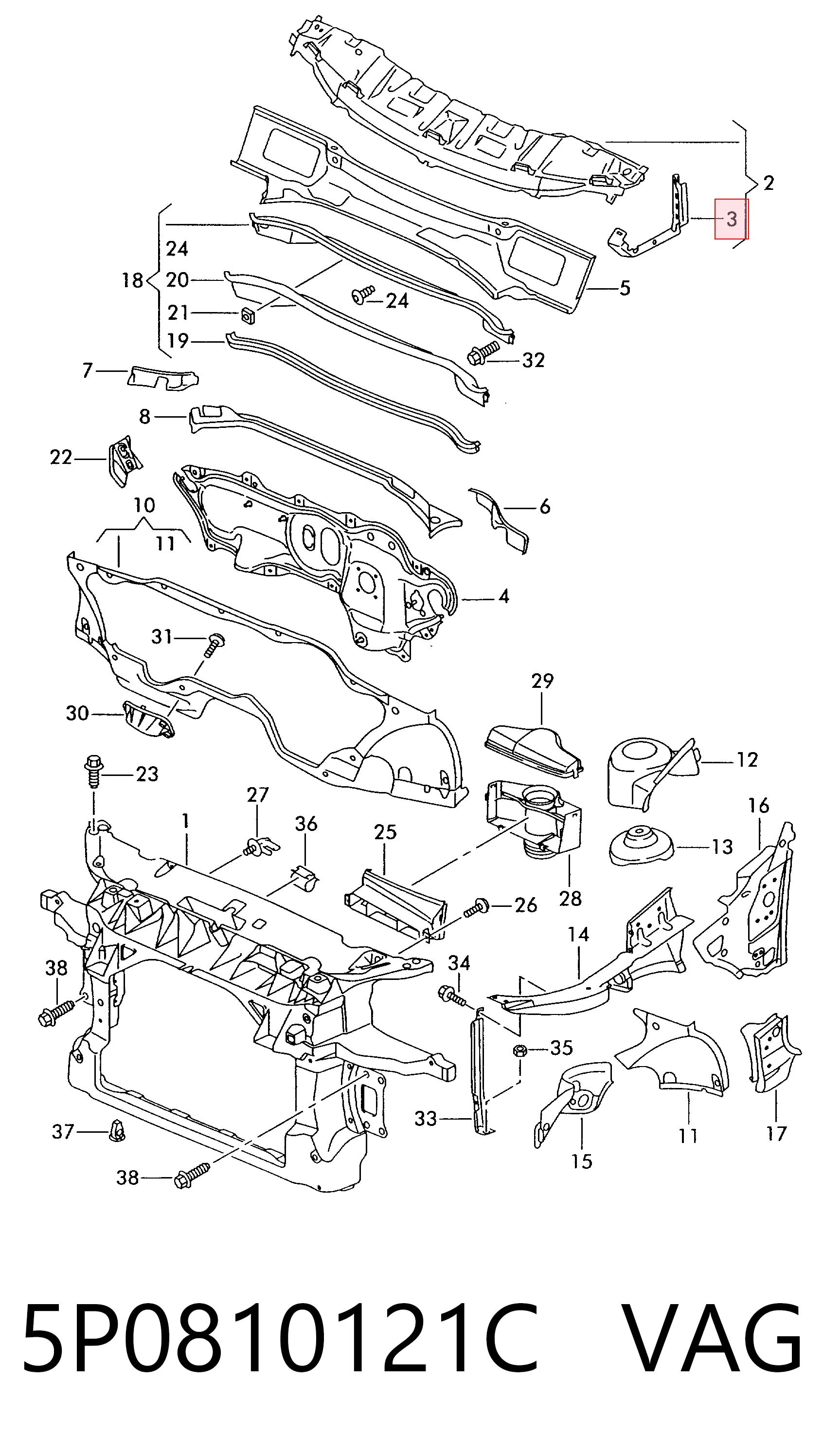 5P0810121C VAG