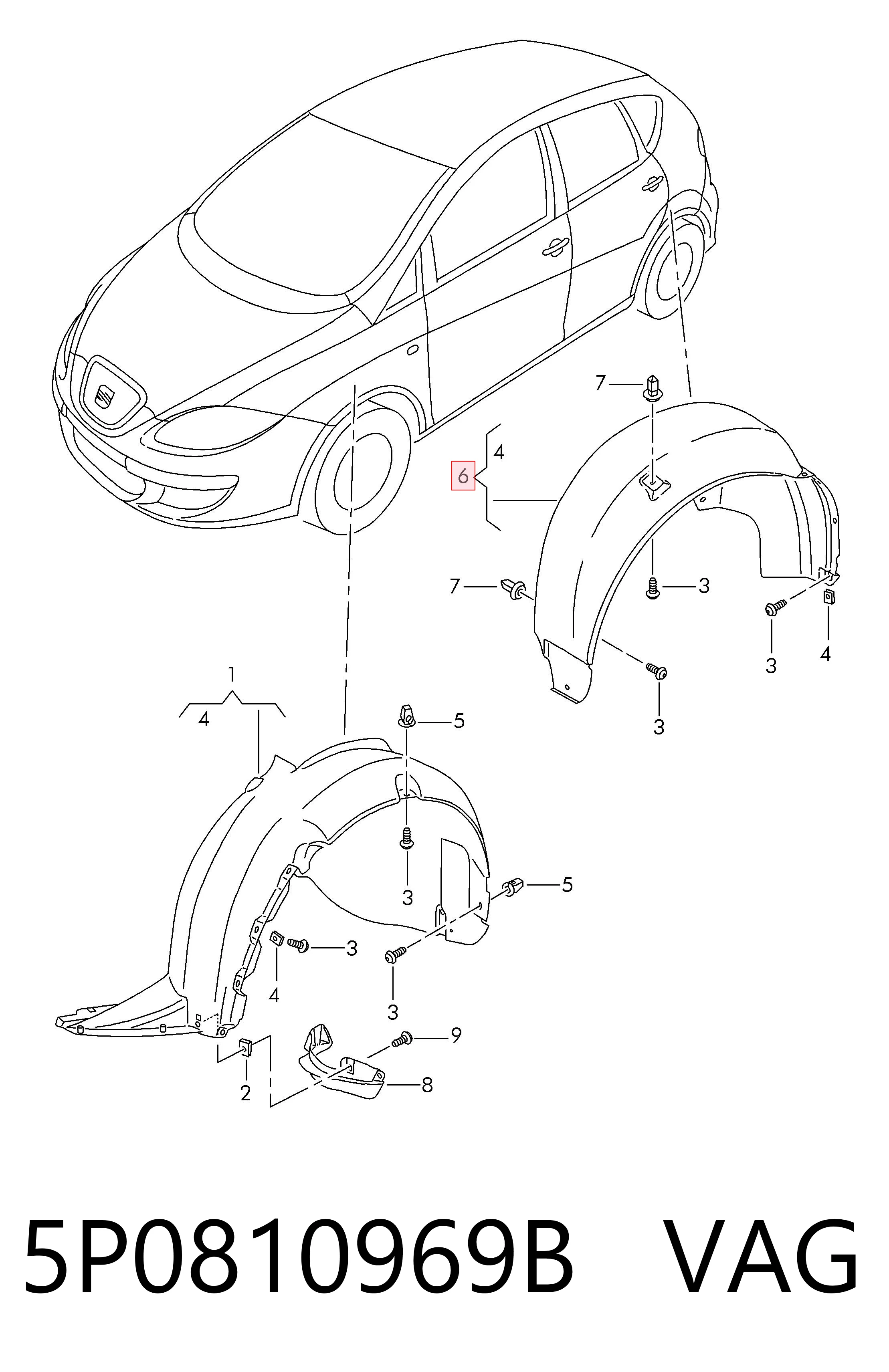 5P0810969B VAG