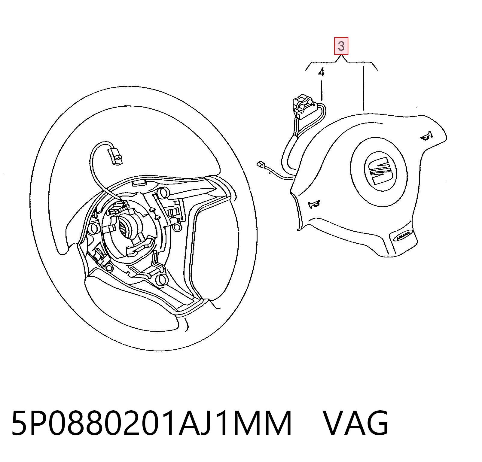 5P0880201AJ1MM VAG