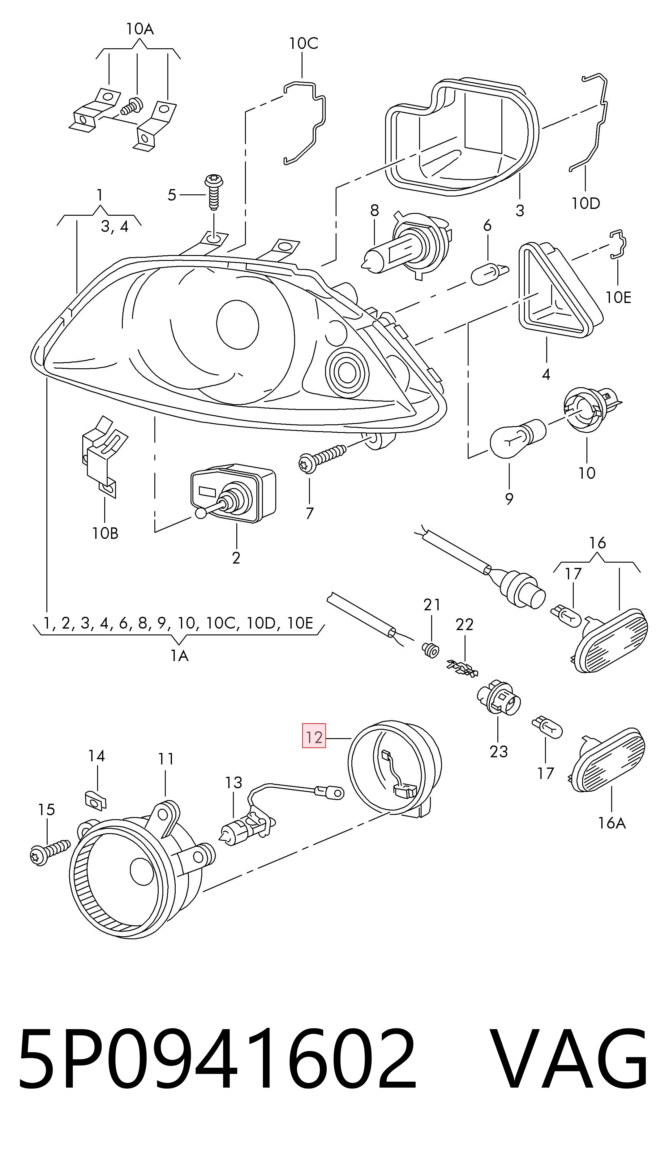 5P0941602 VAG