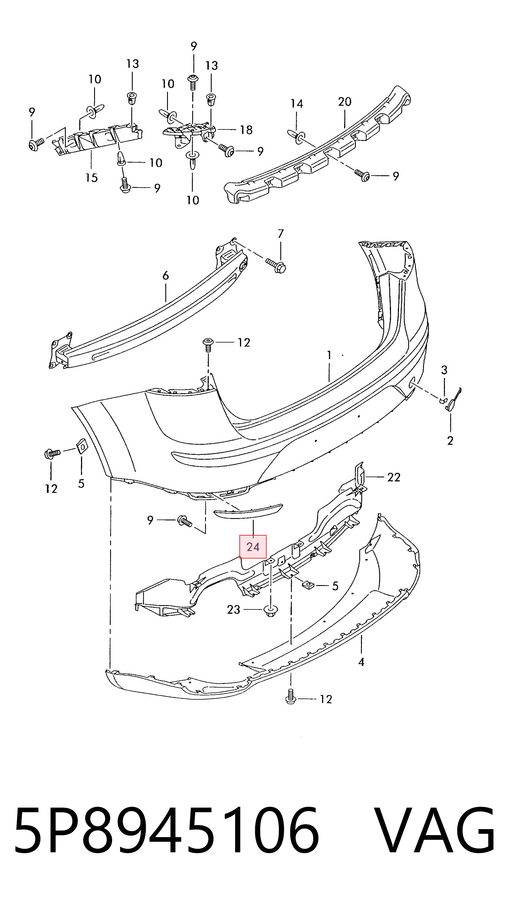 5P8945106 VAG