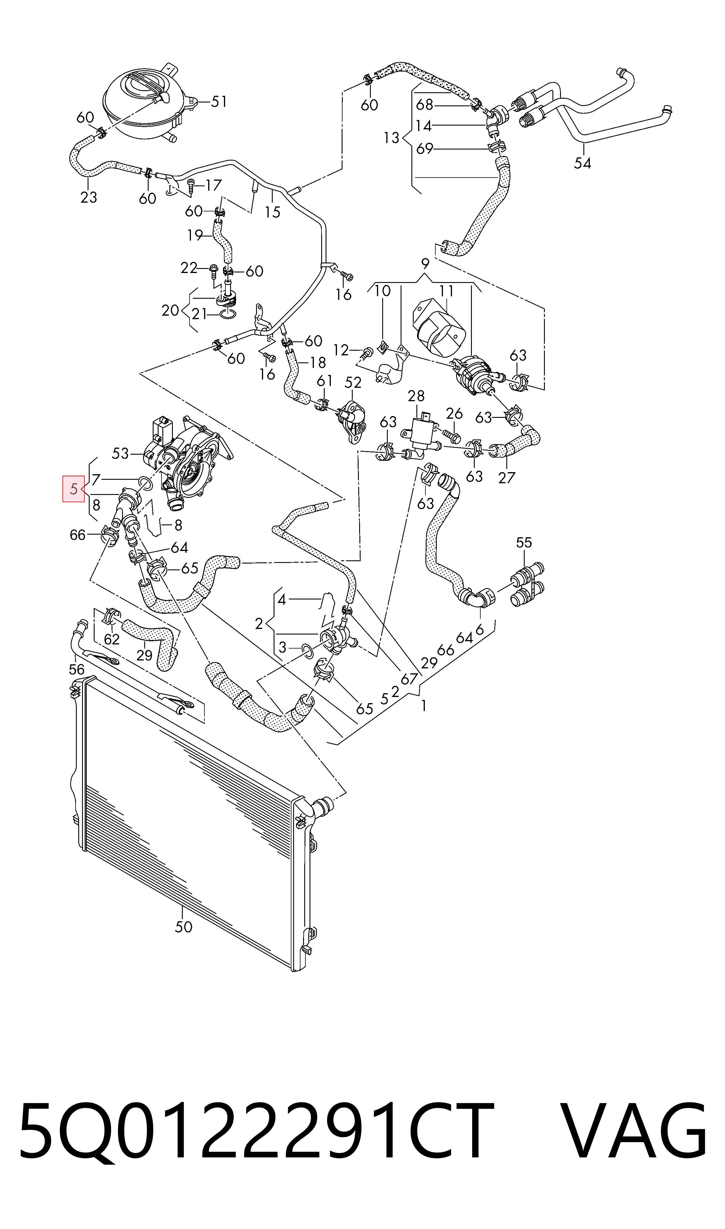 Comprar 5Q0122291CT VAG 