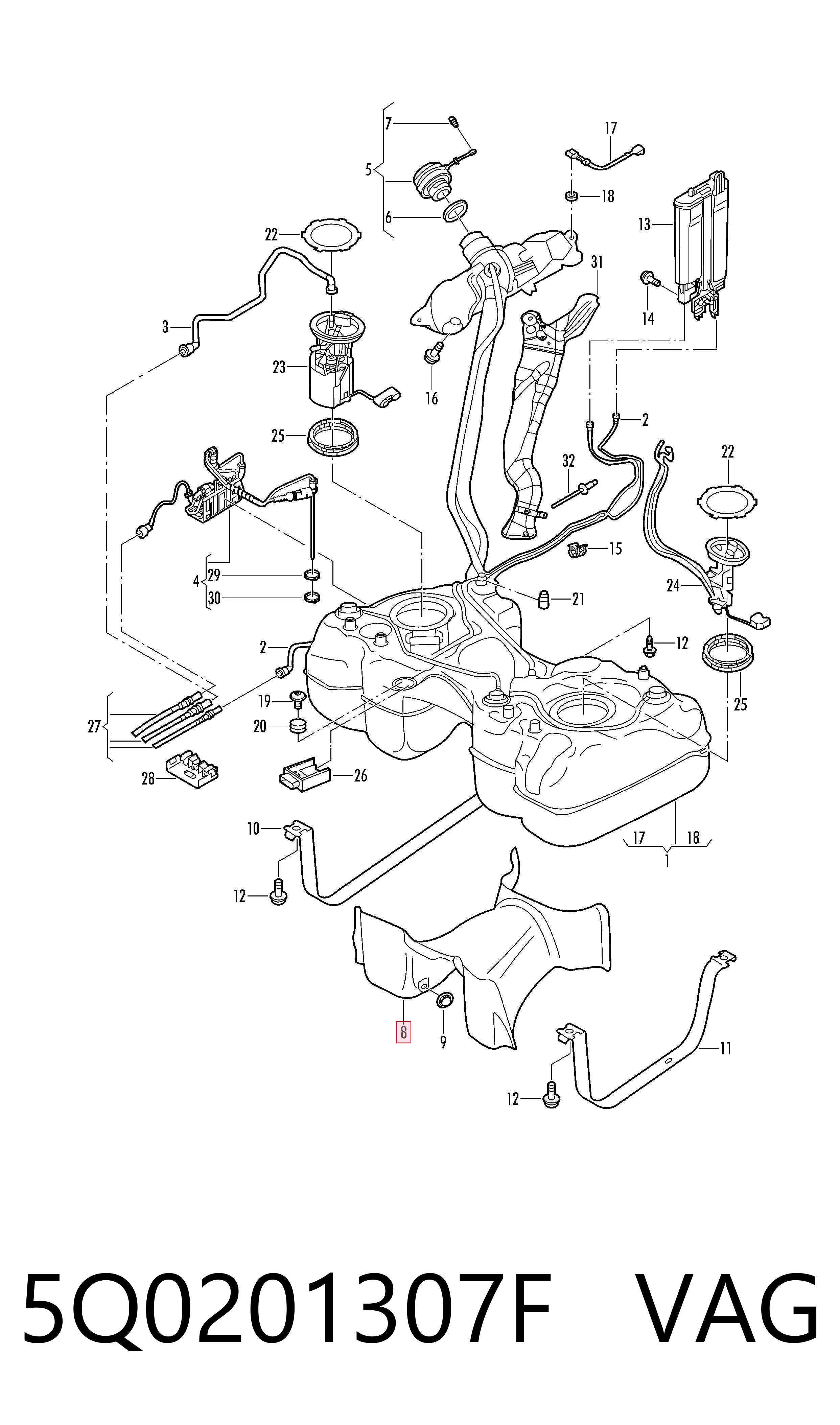 5Q0201307F VAG
