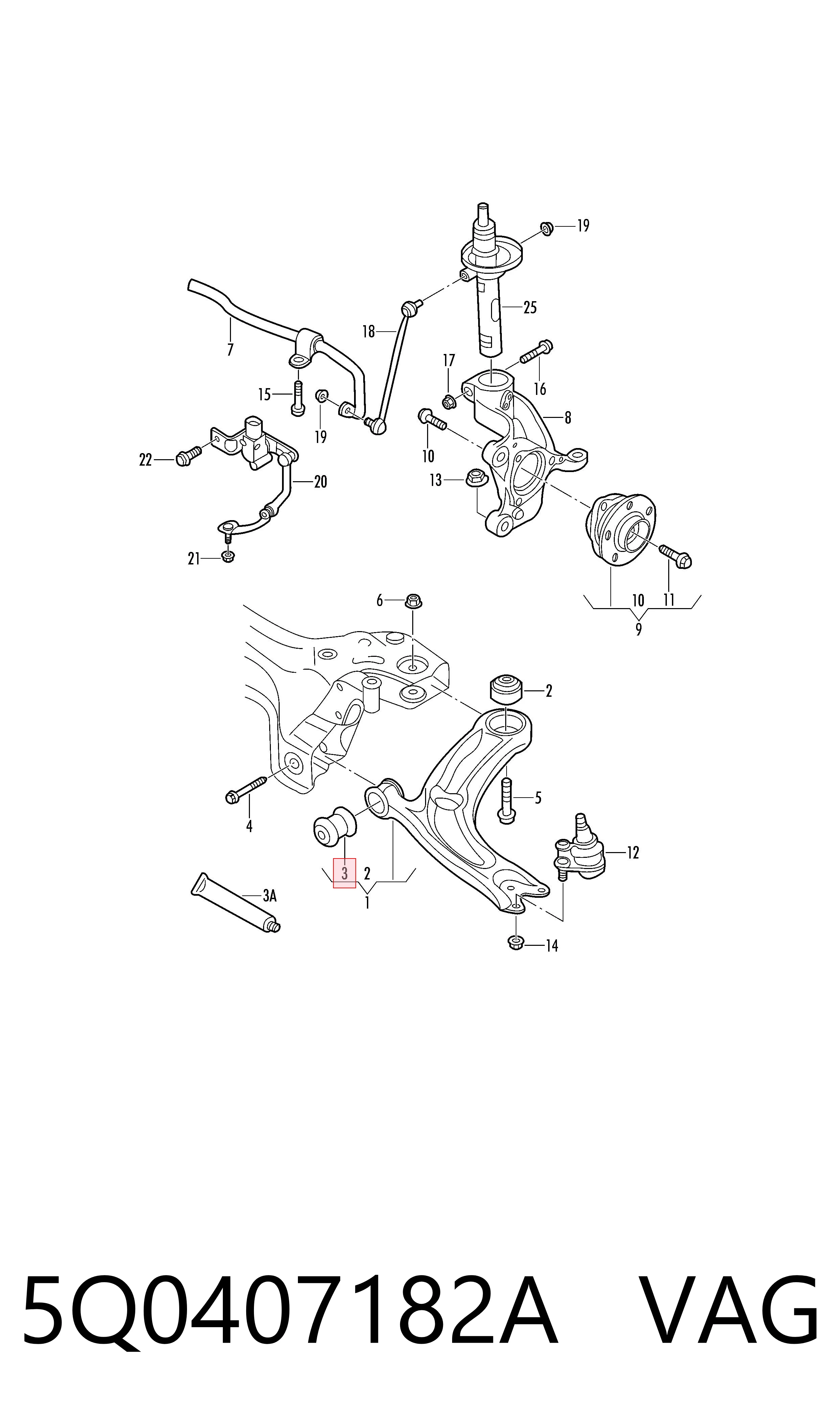 5Q0407182A VAG