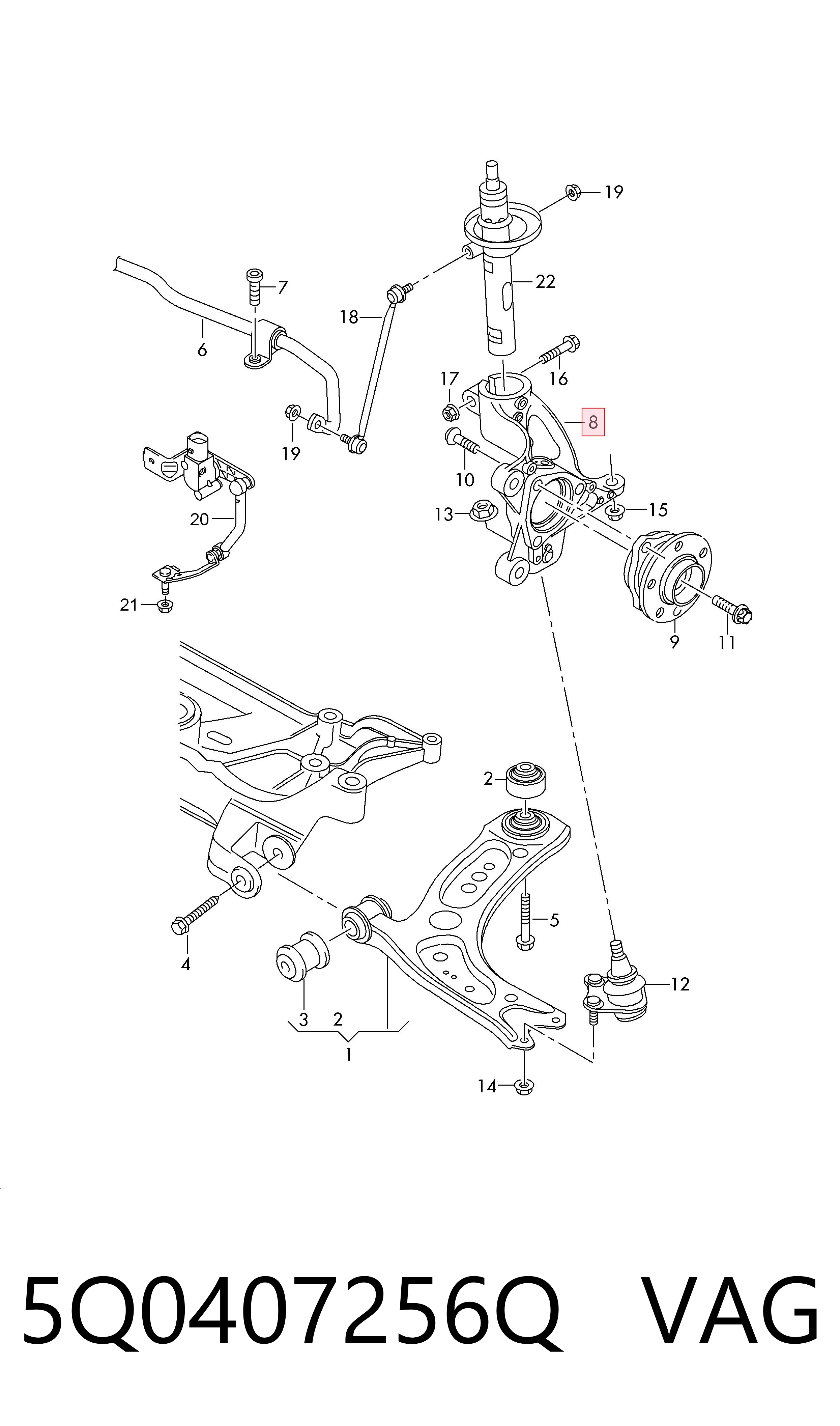 5Q0407256Q VAG