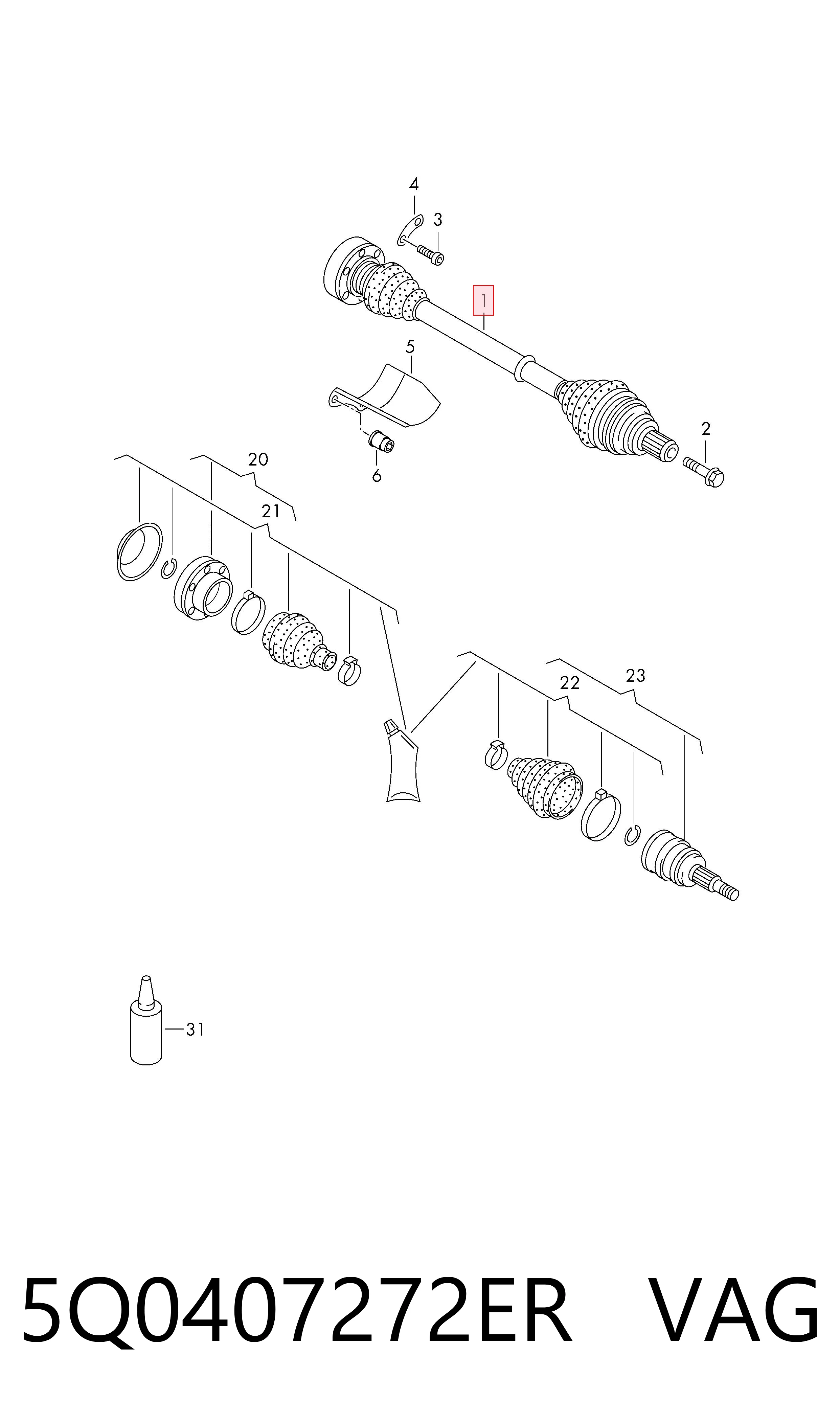 5Q0407272ER VAG