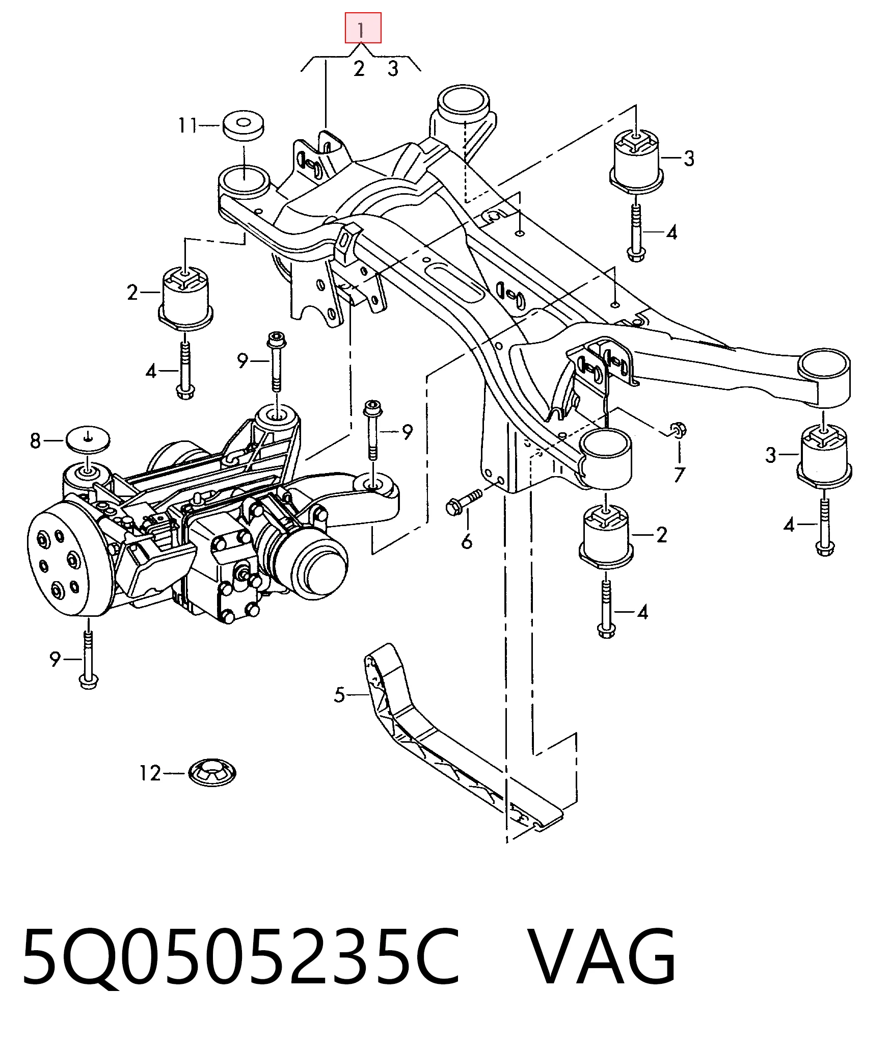 5Q0505235C VAG