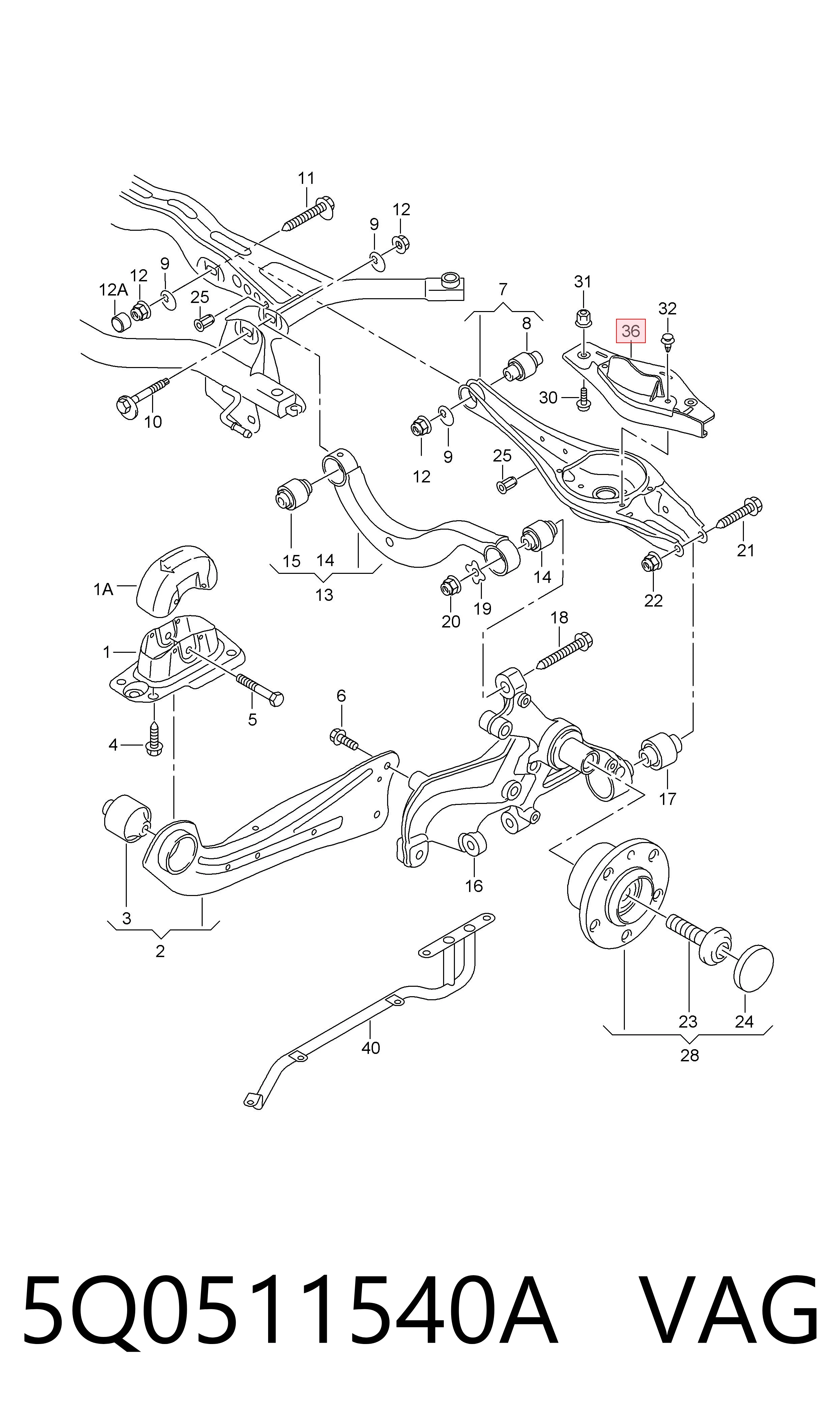 5Q0511540A VAG