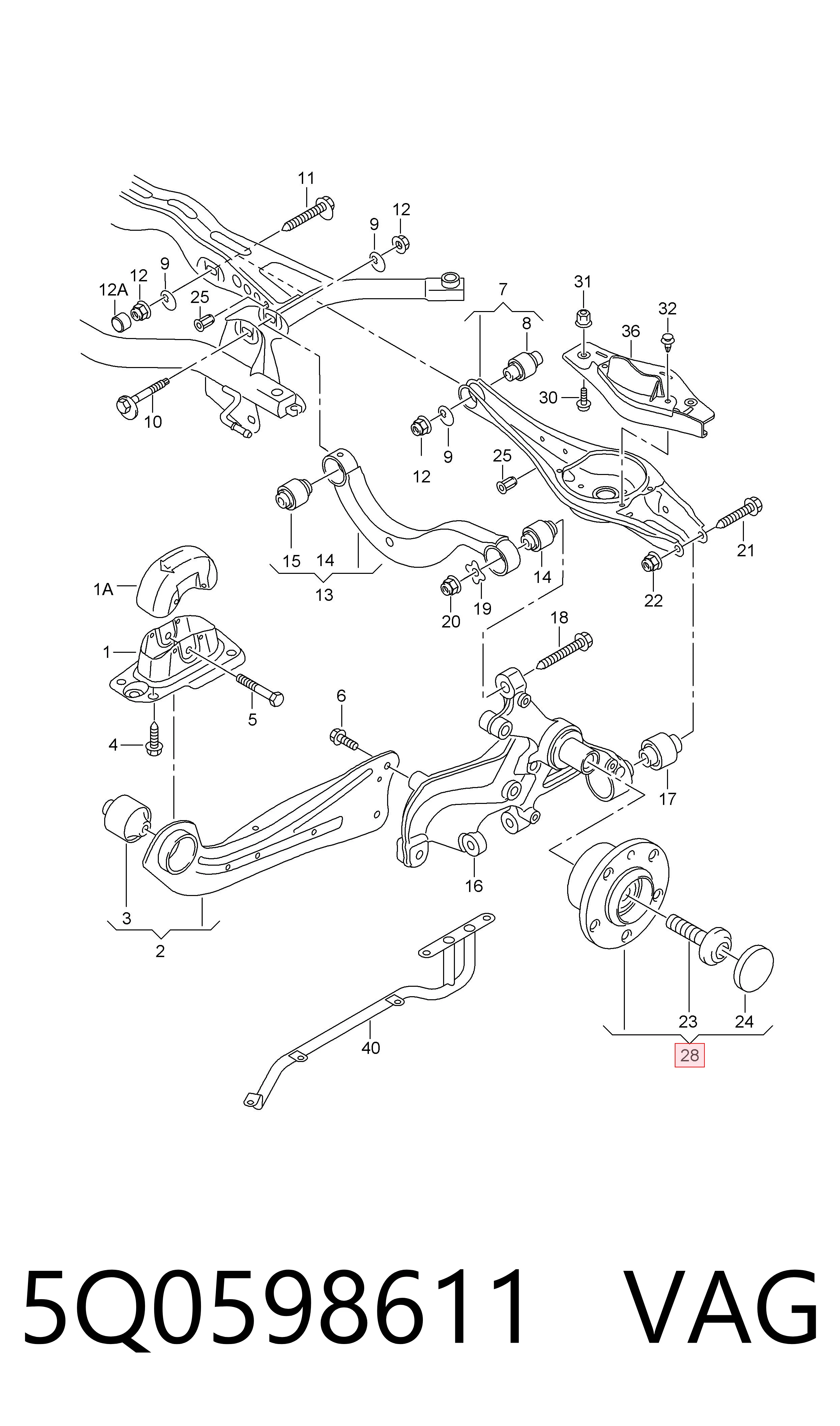 5Q0598611 VAG