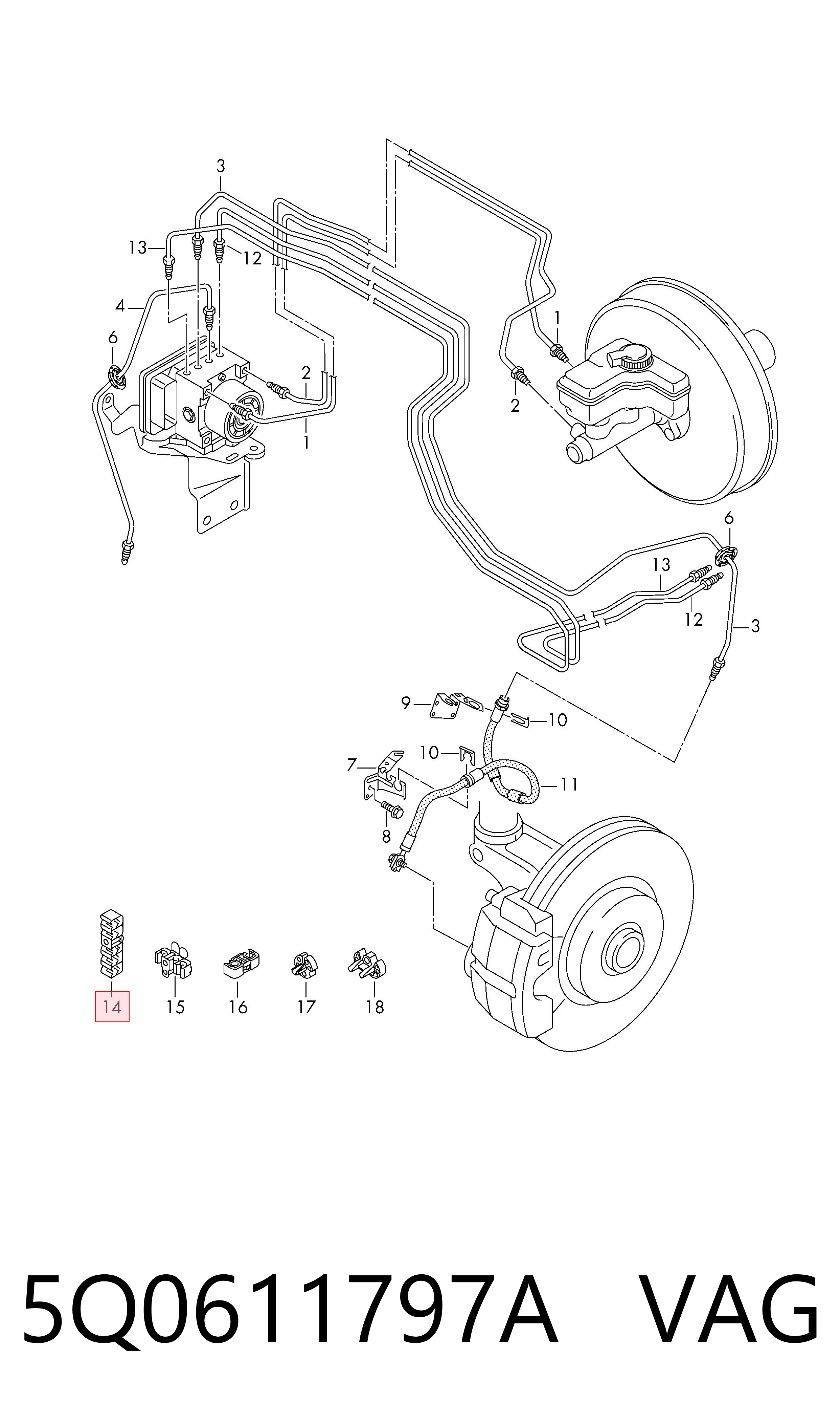 5Q0611797A VAG 