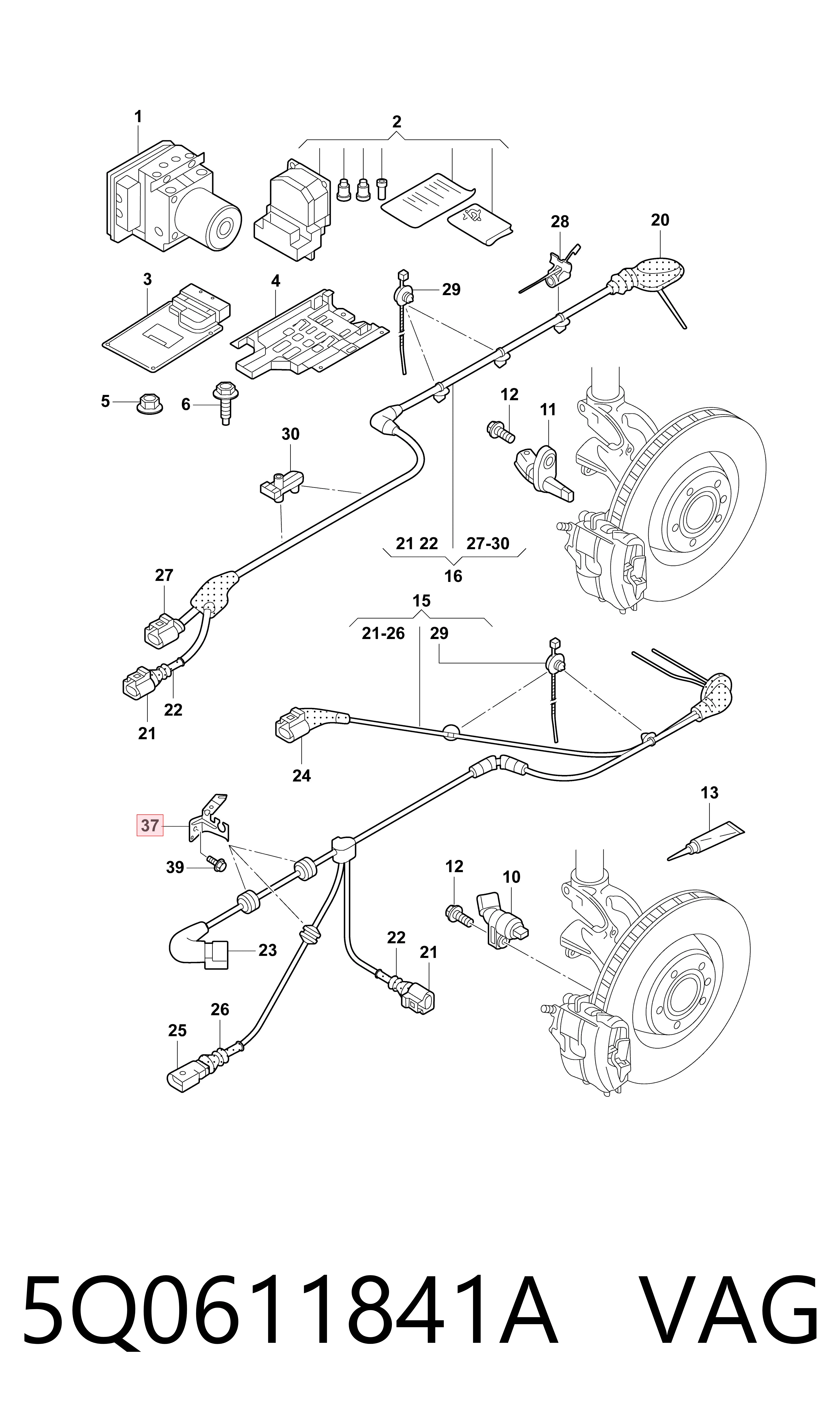 5Q0611841A VAG 