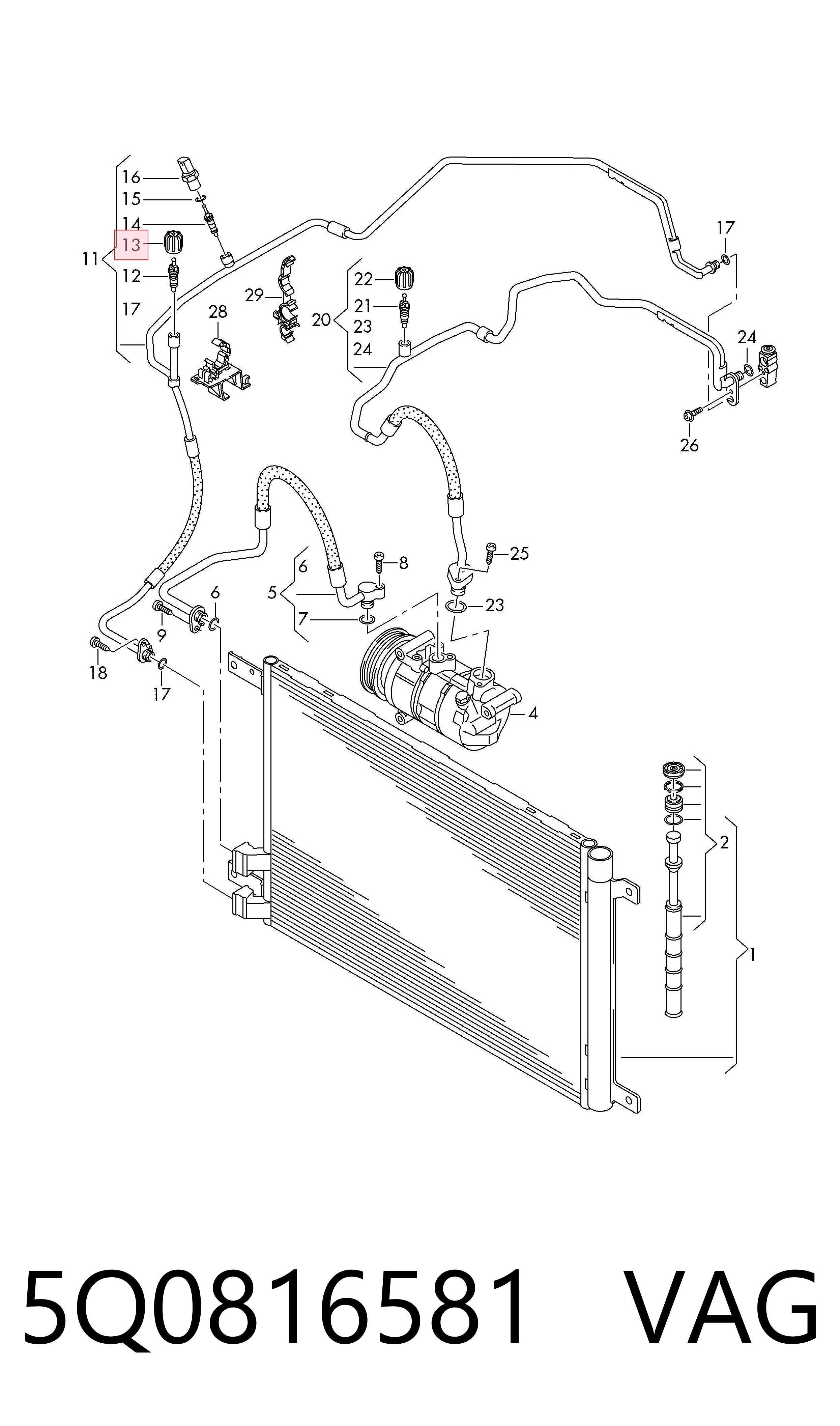 5Q0816581 VAG 