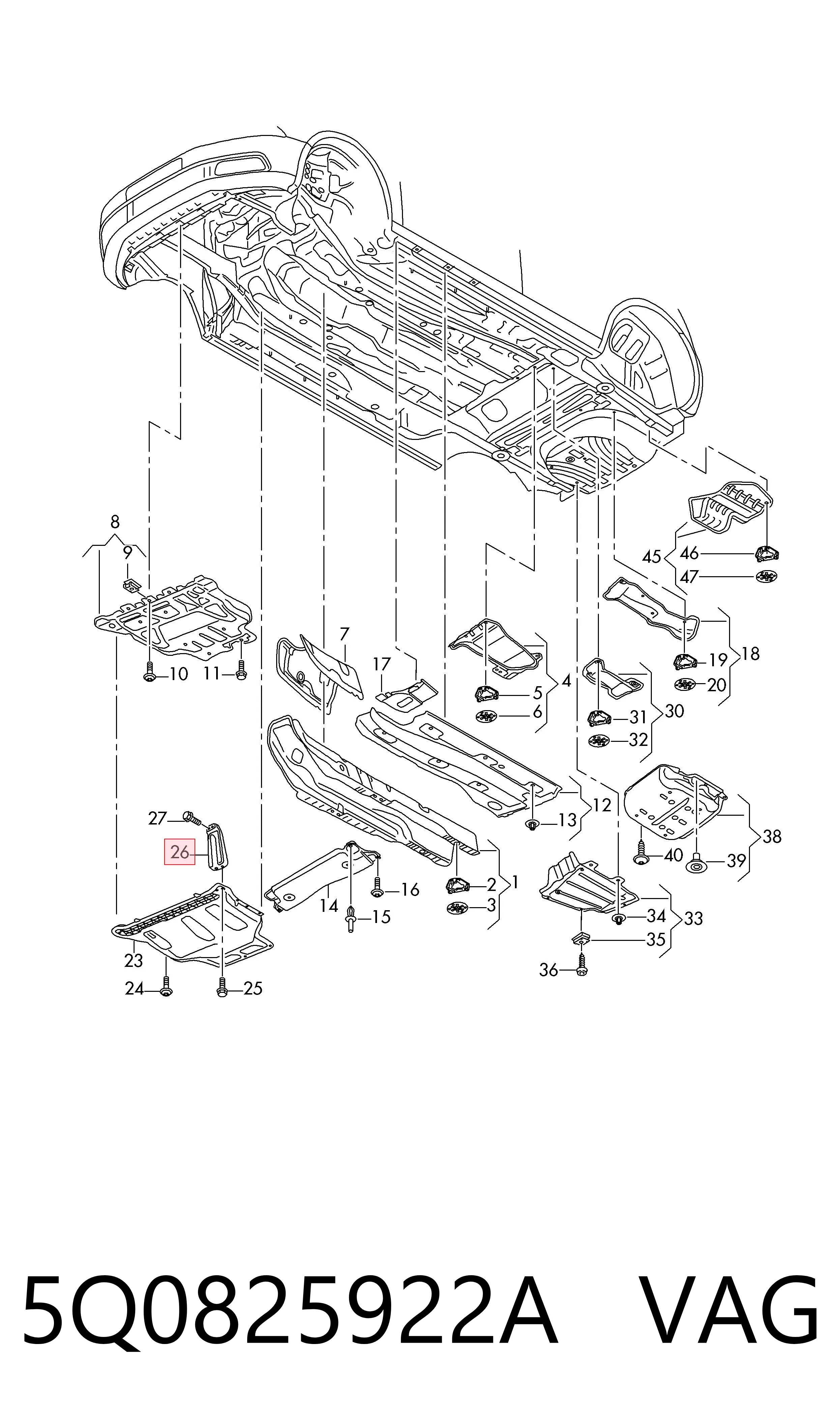 5Q0825922A VAG