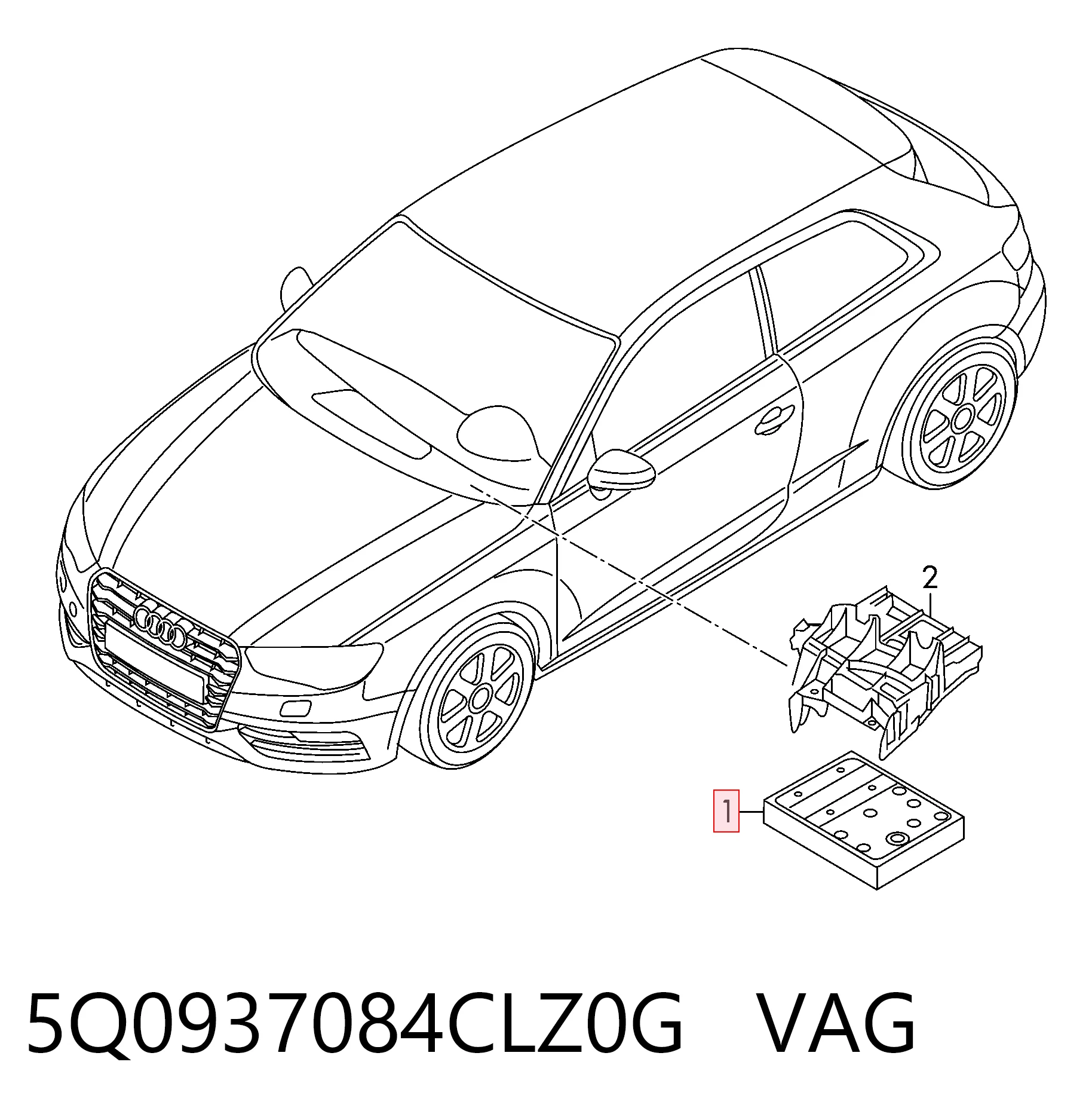 5Q0937084CLZ0G VAG