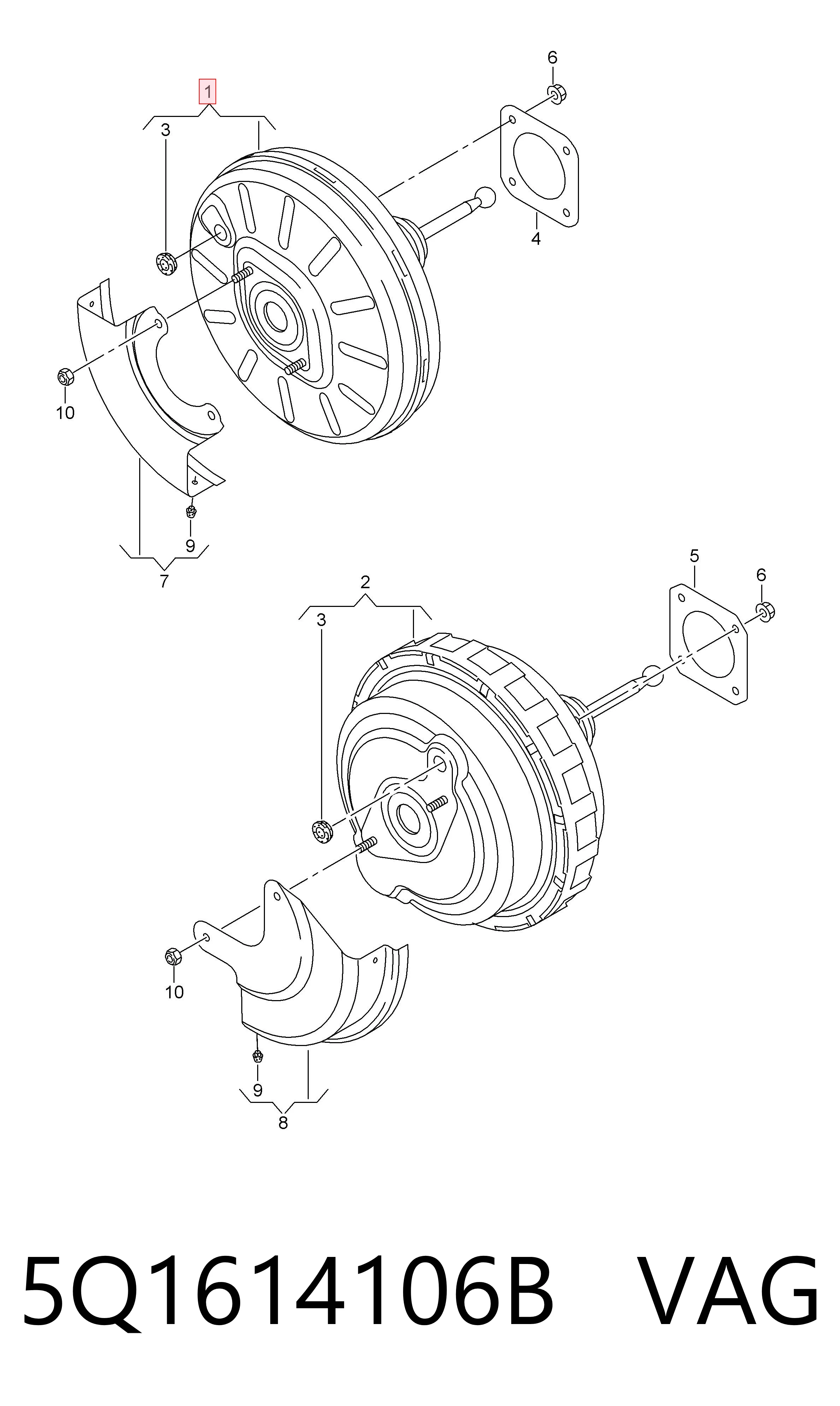 Comprar Servofreno Seat Leon III 5F1