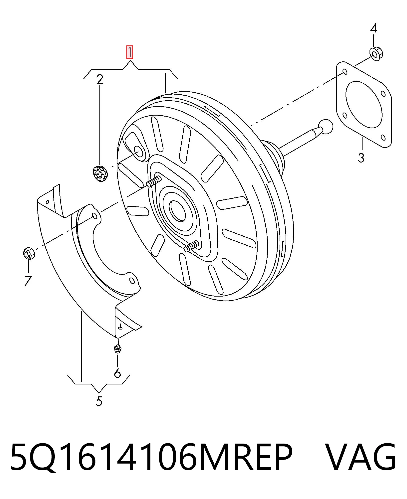 5Q1614106MREP VAG