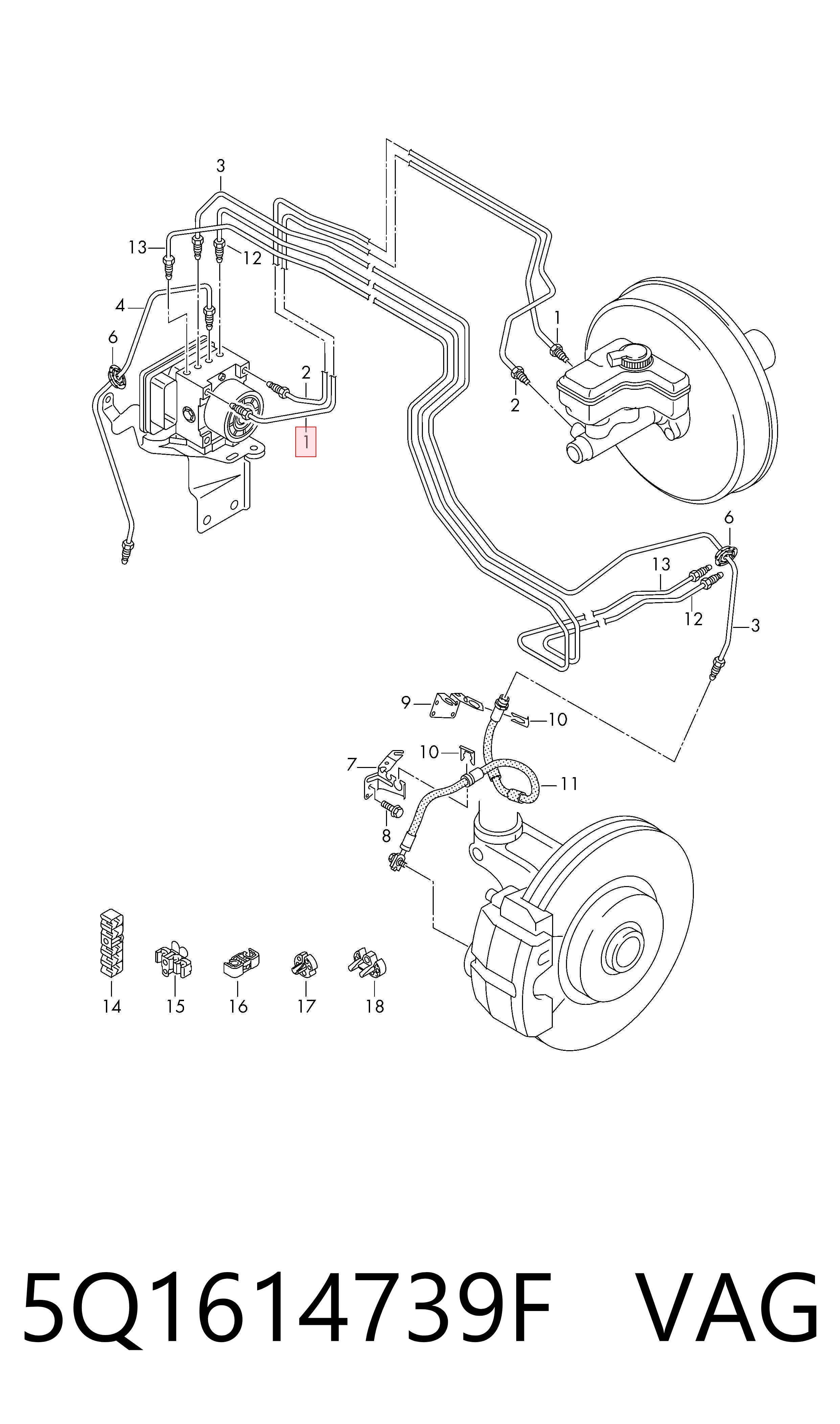 5Q1614739F VAG