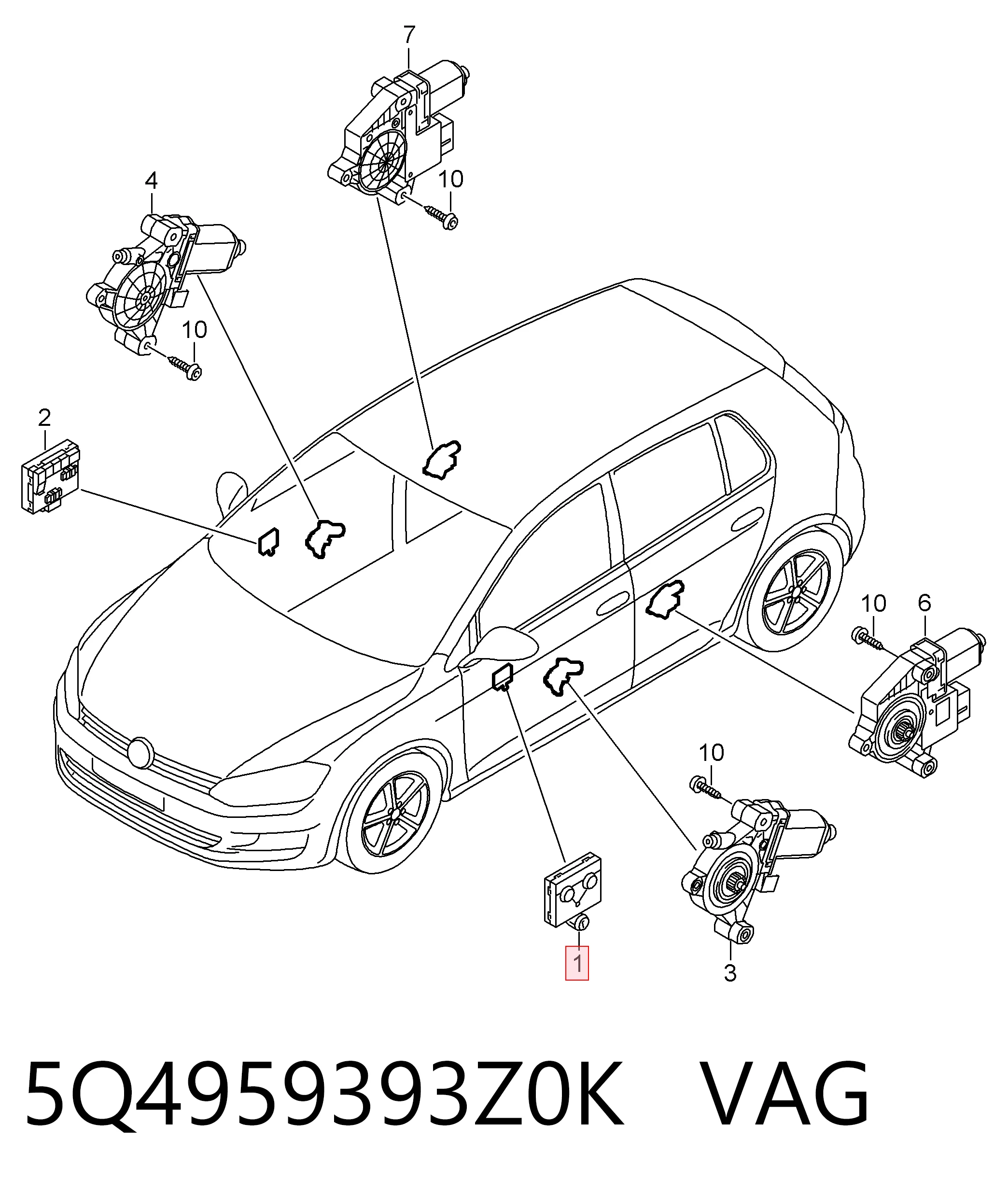 5Q4959393Z0K VAG