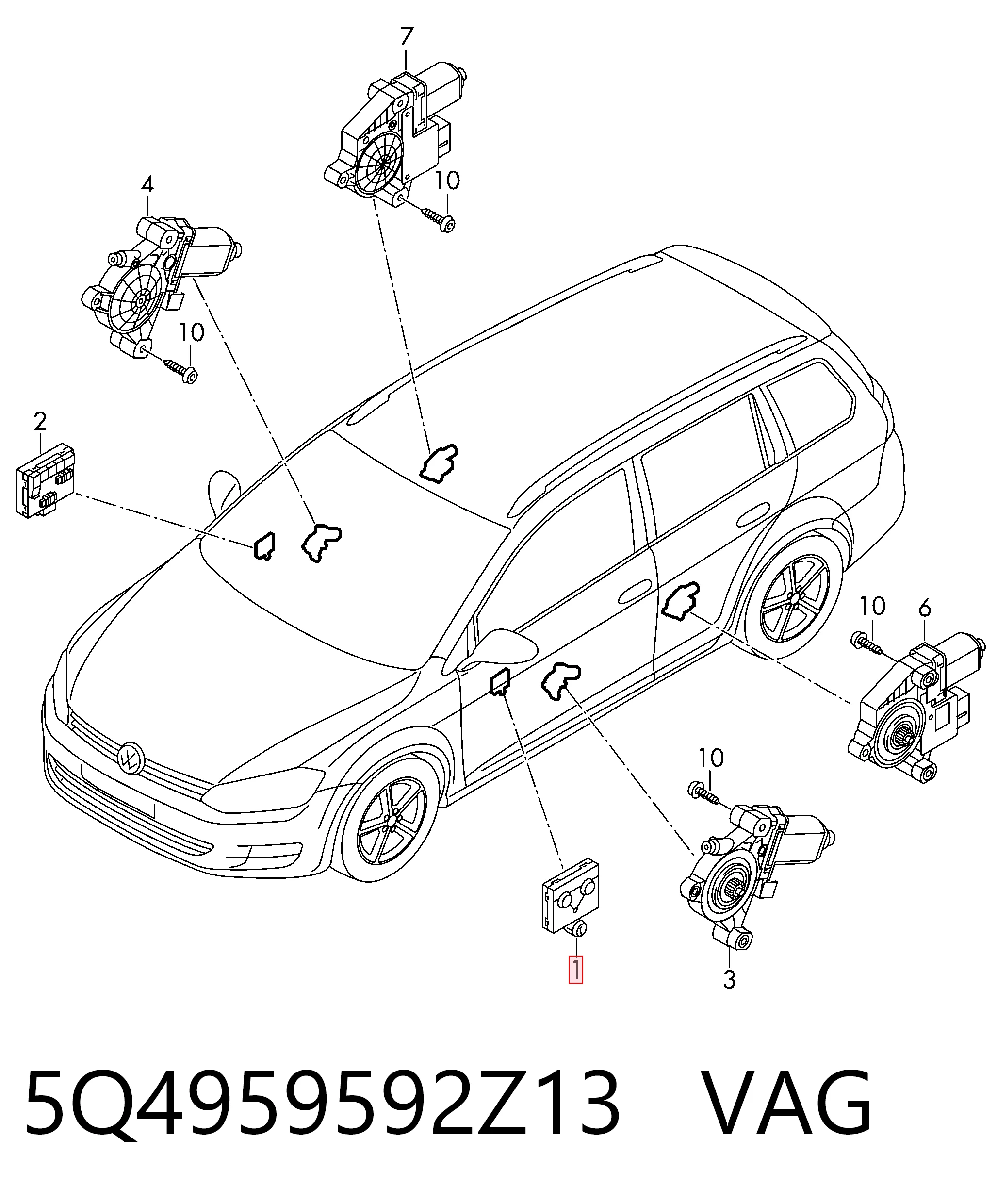 Comprar Módulo de confort Skoda Octavia III A7 5E3, NL3, NR3