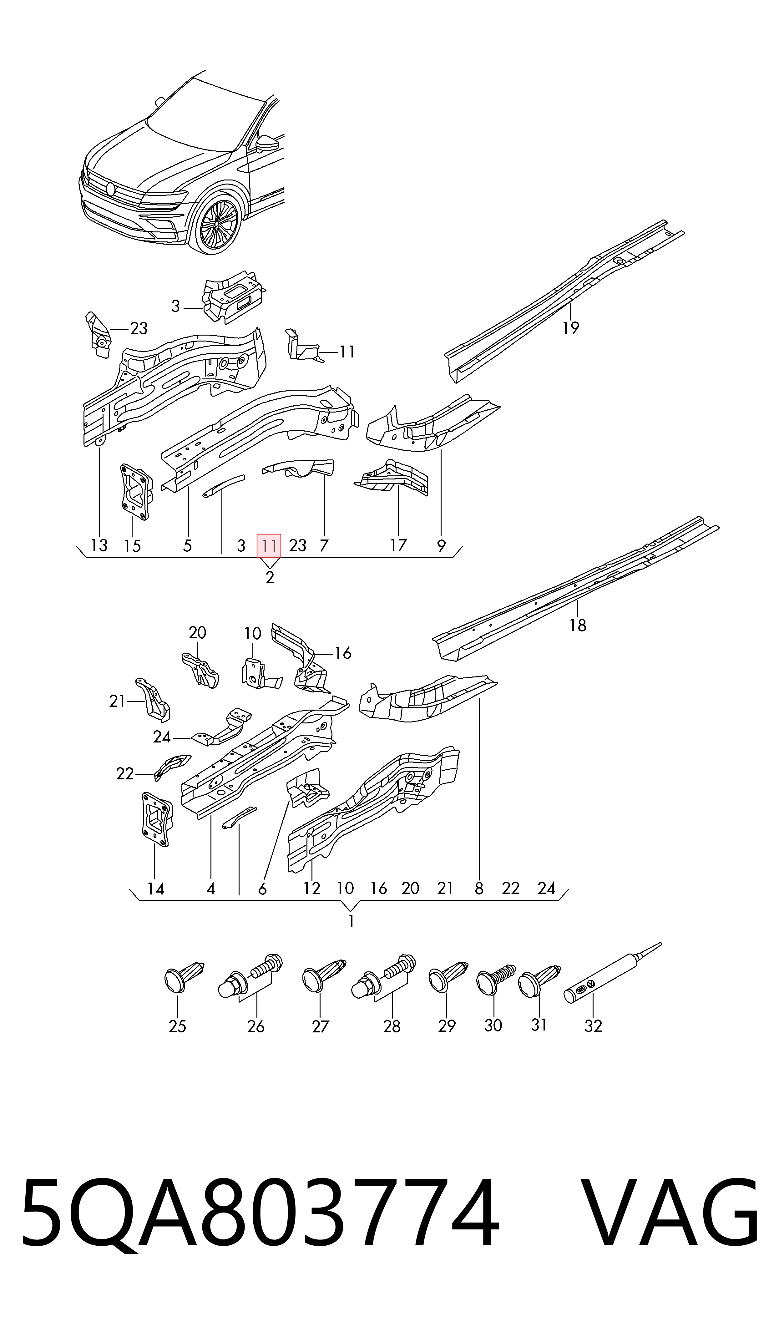 5QA803774 VAG