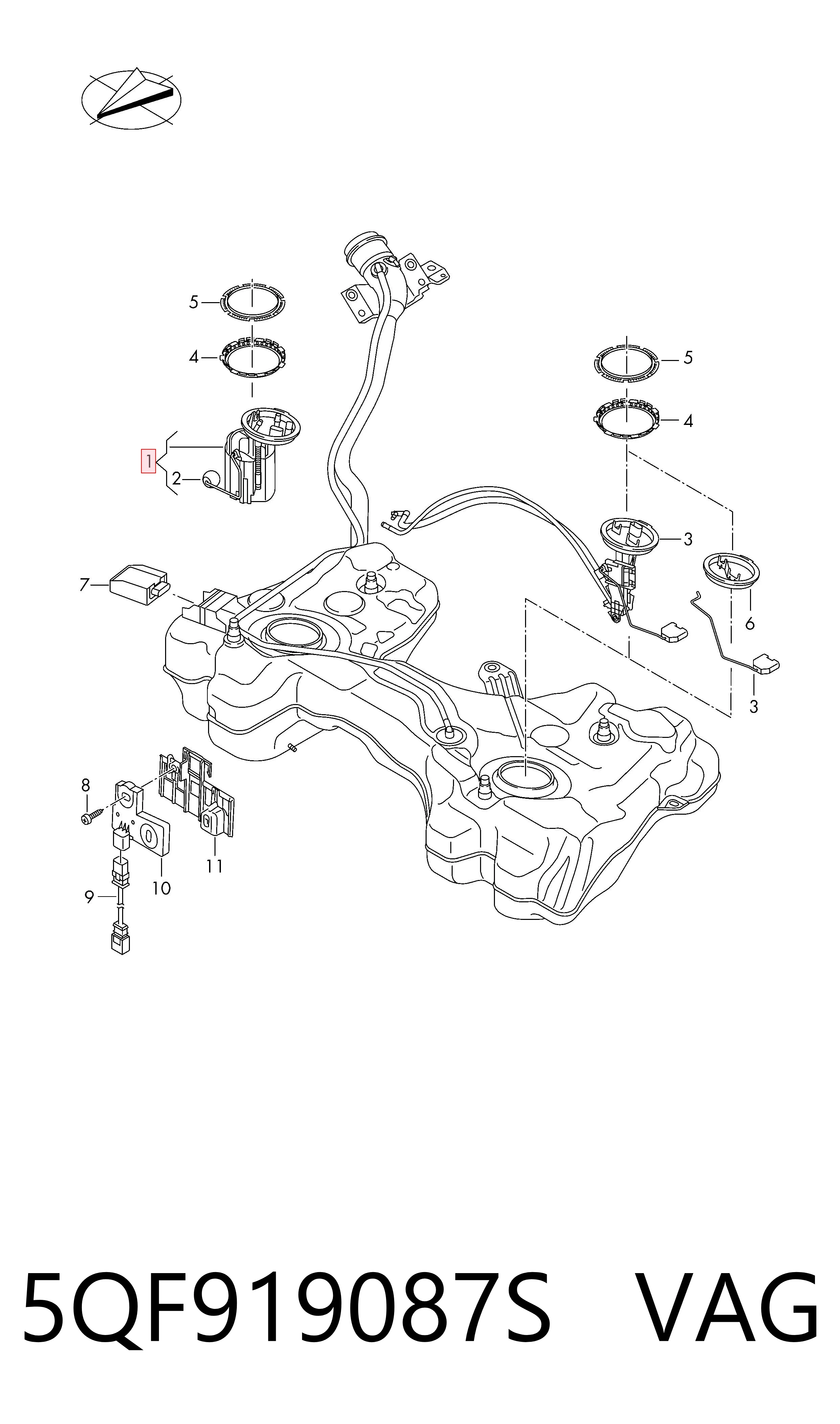 5QF919087S VAG