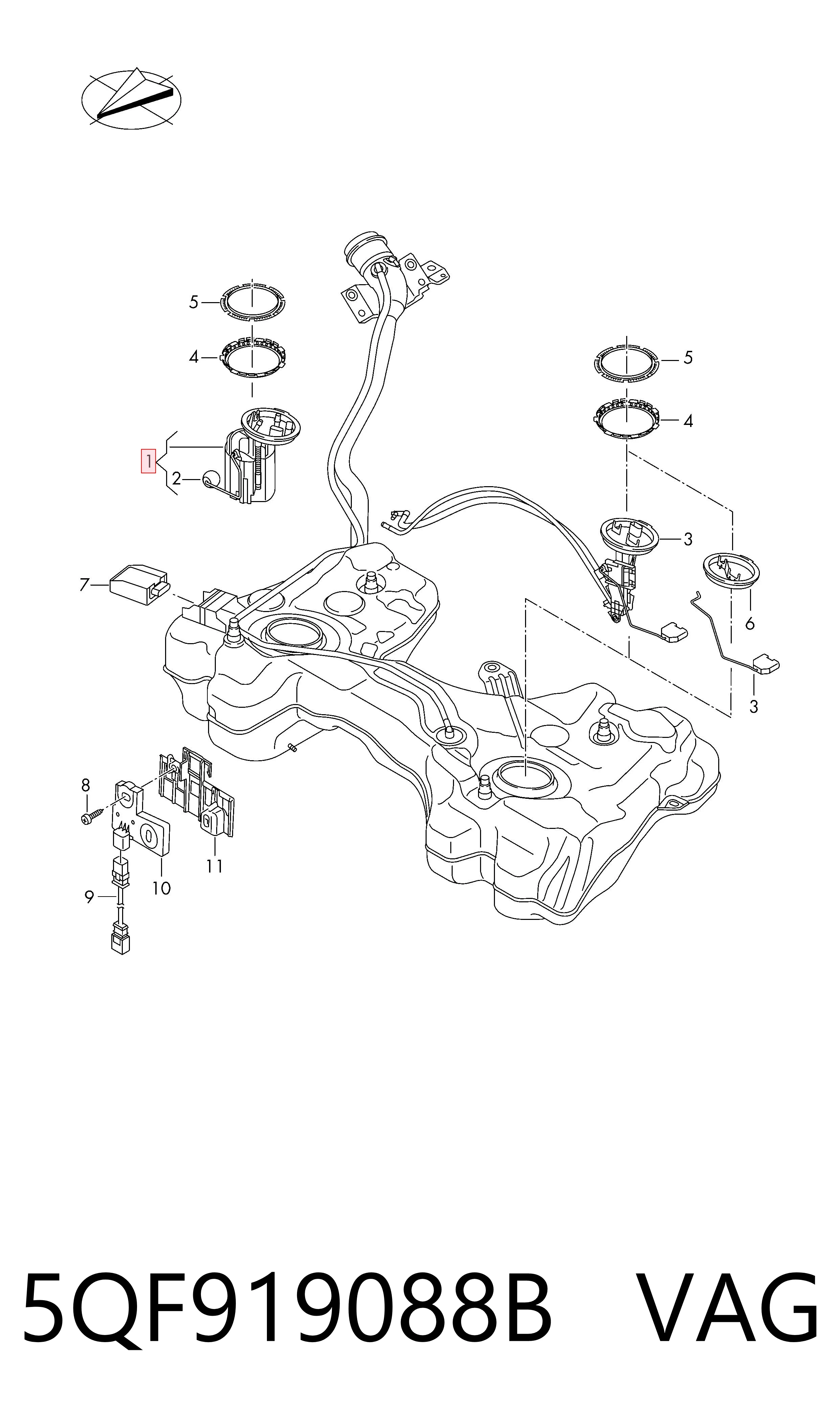 5QF919088B VAG