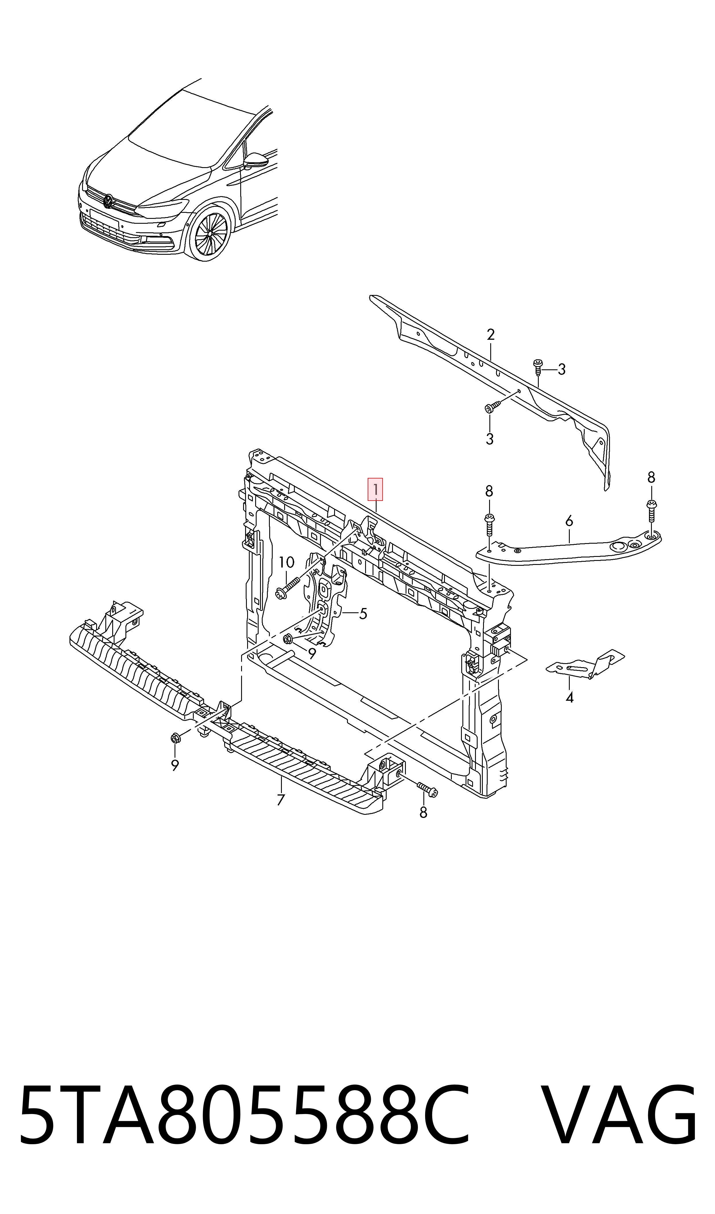 5TA805588C VAG