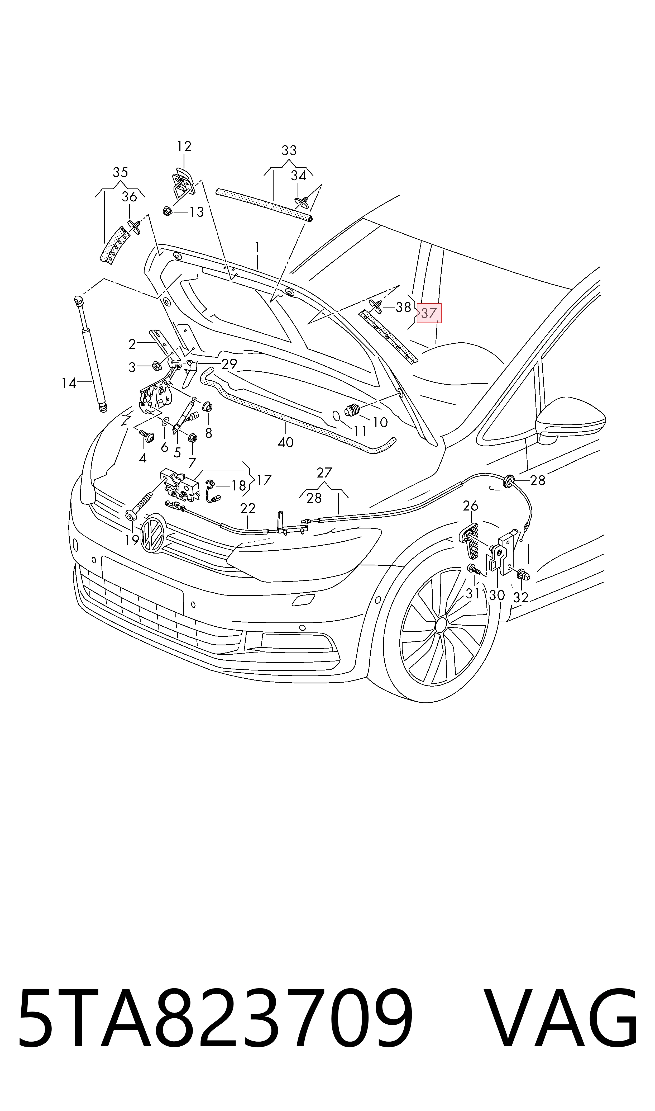 5TA823709 VAG