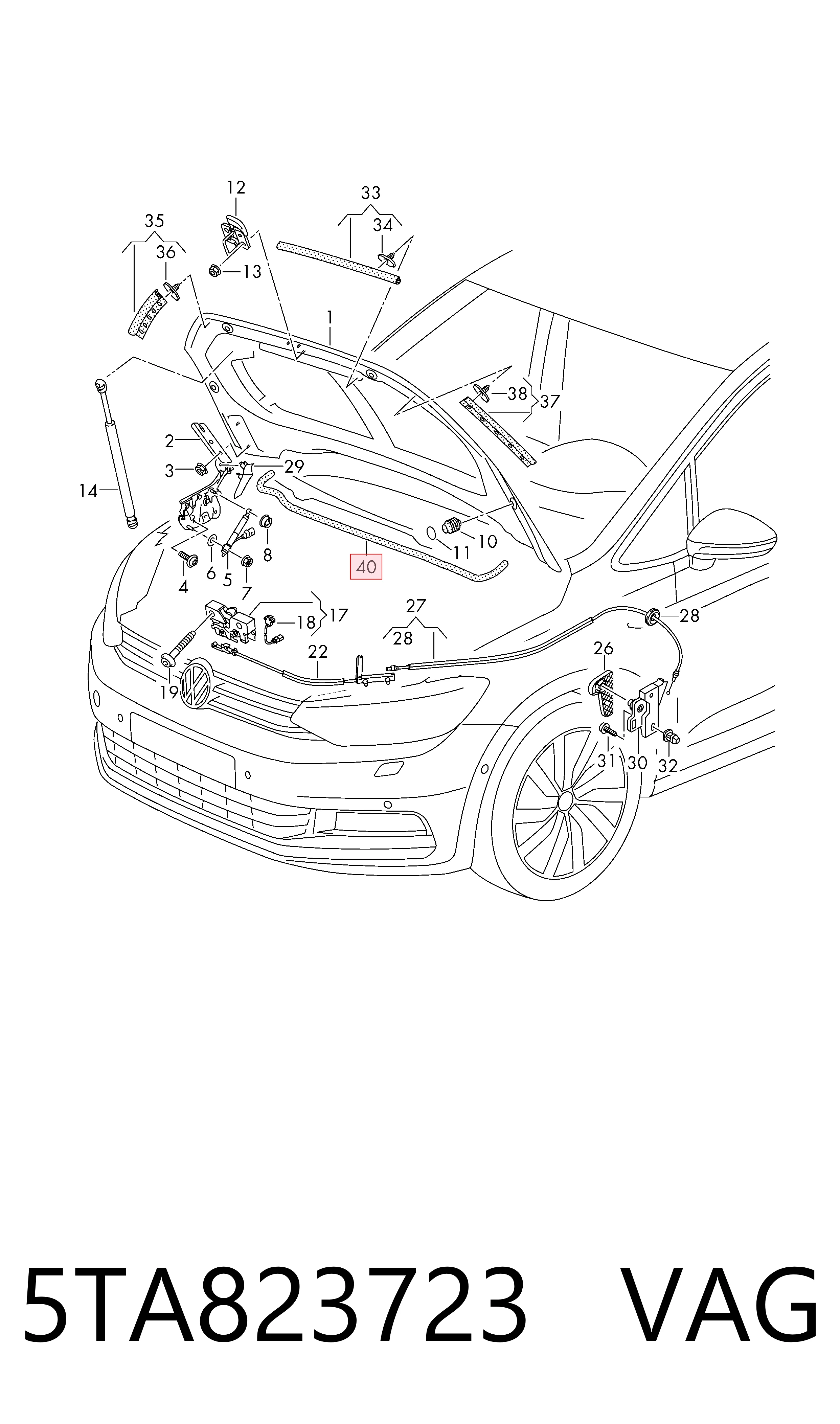 5TA823723 VAG