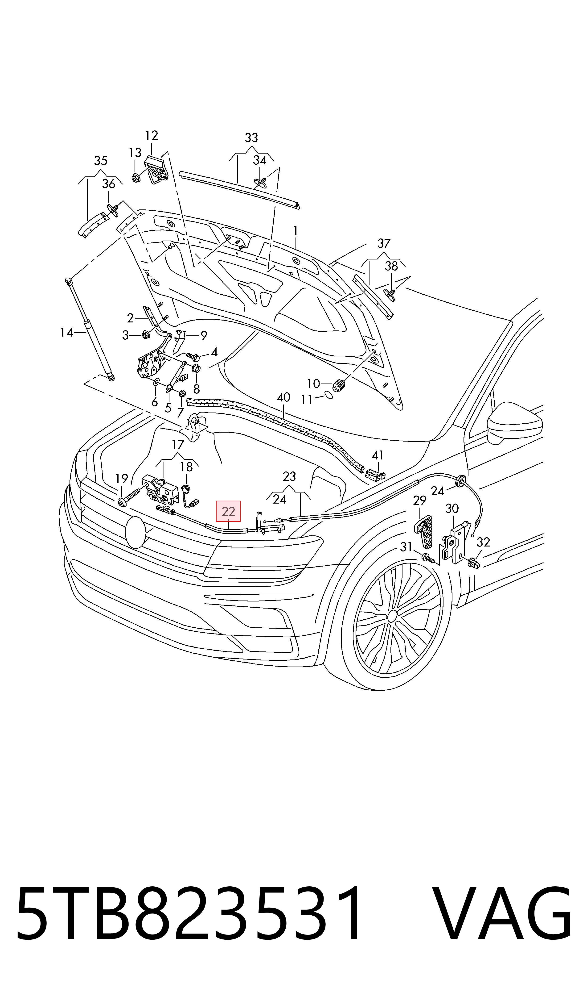 5TB823531 VAG