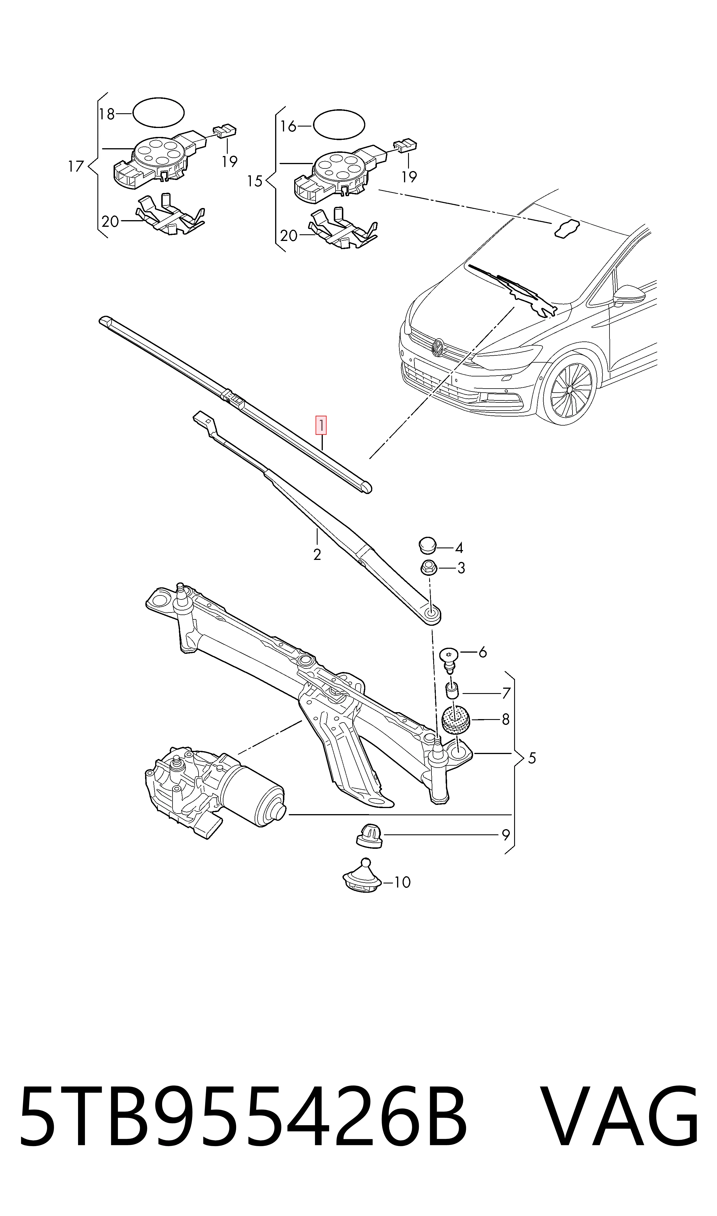 5TB955426B VAG