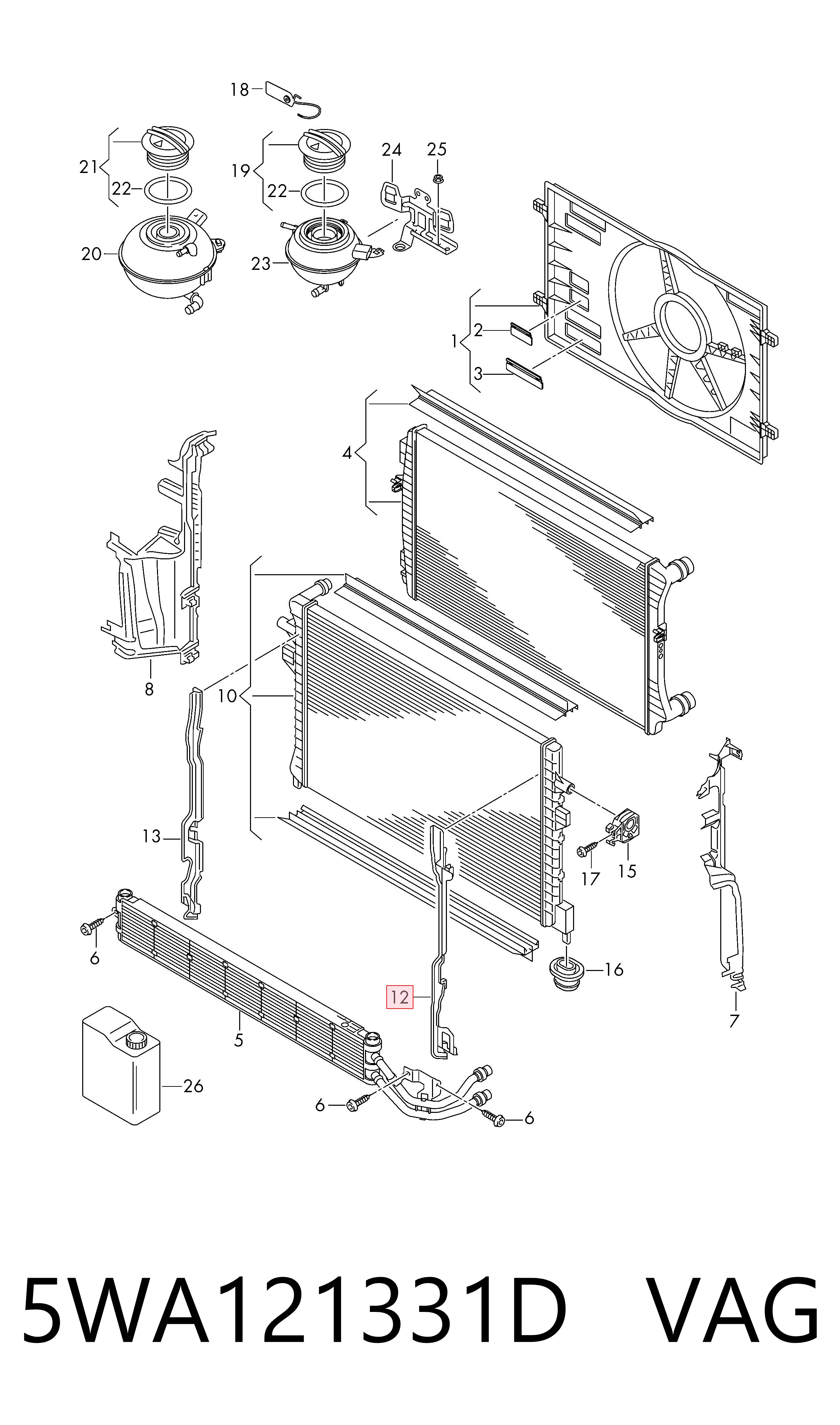 5WA121331D VAG