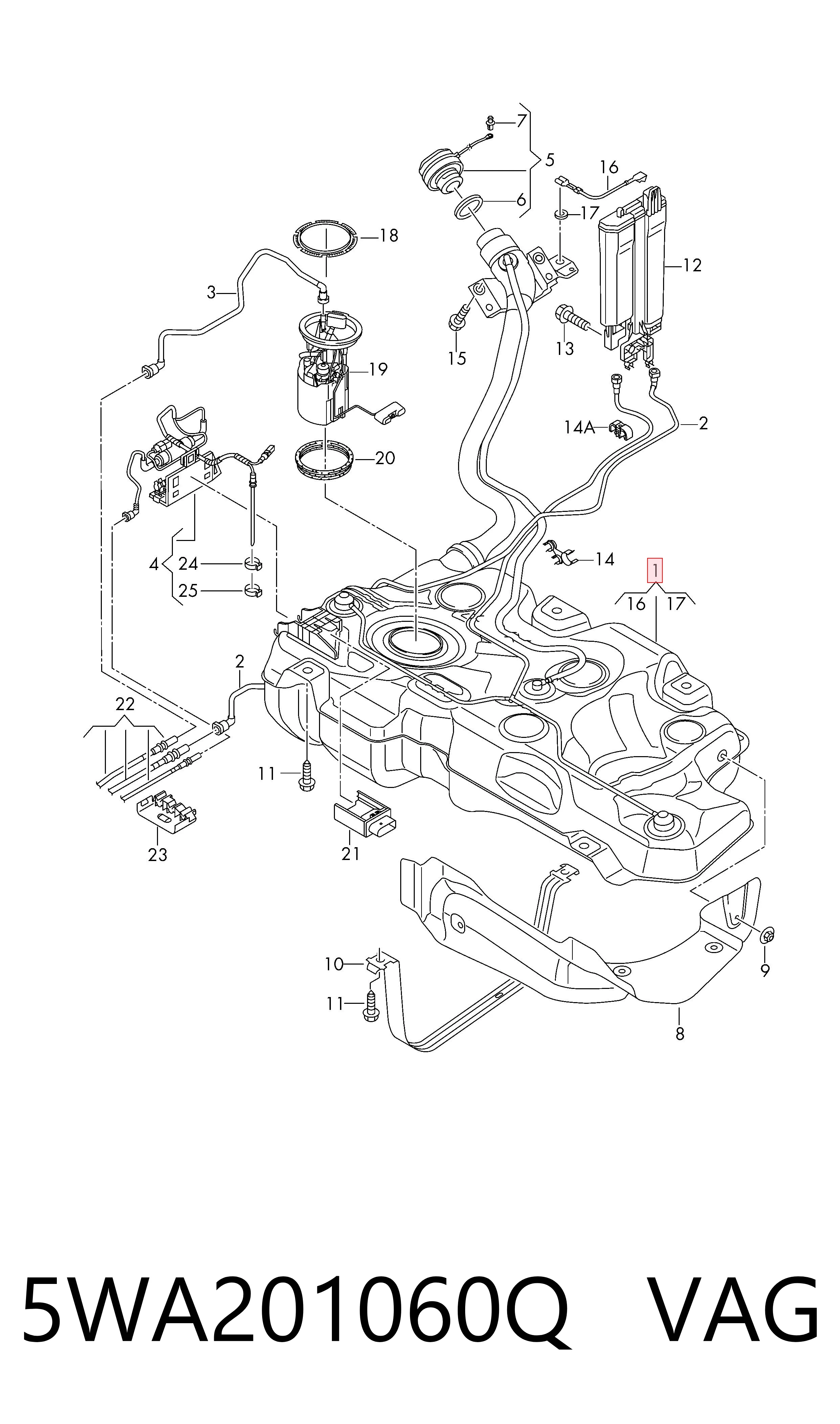 5WA201060Q VAG