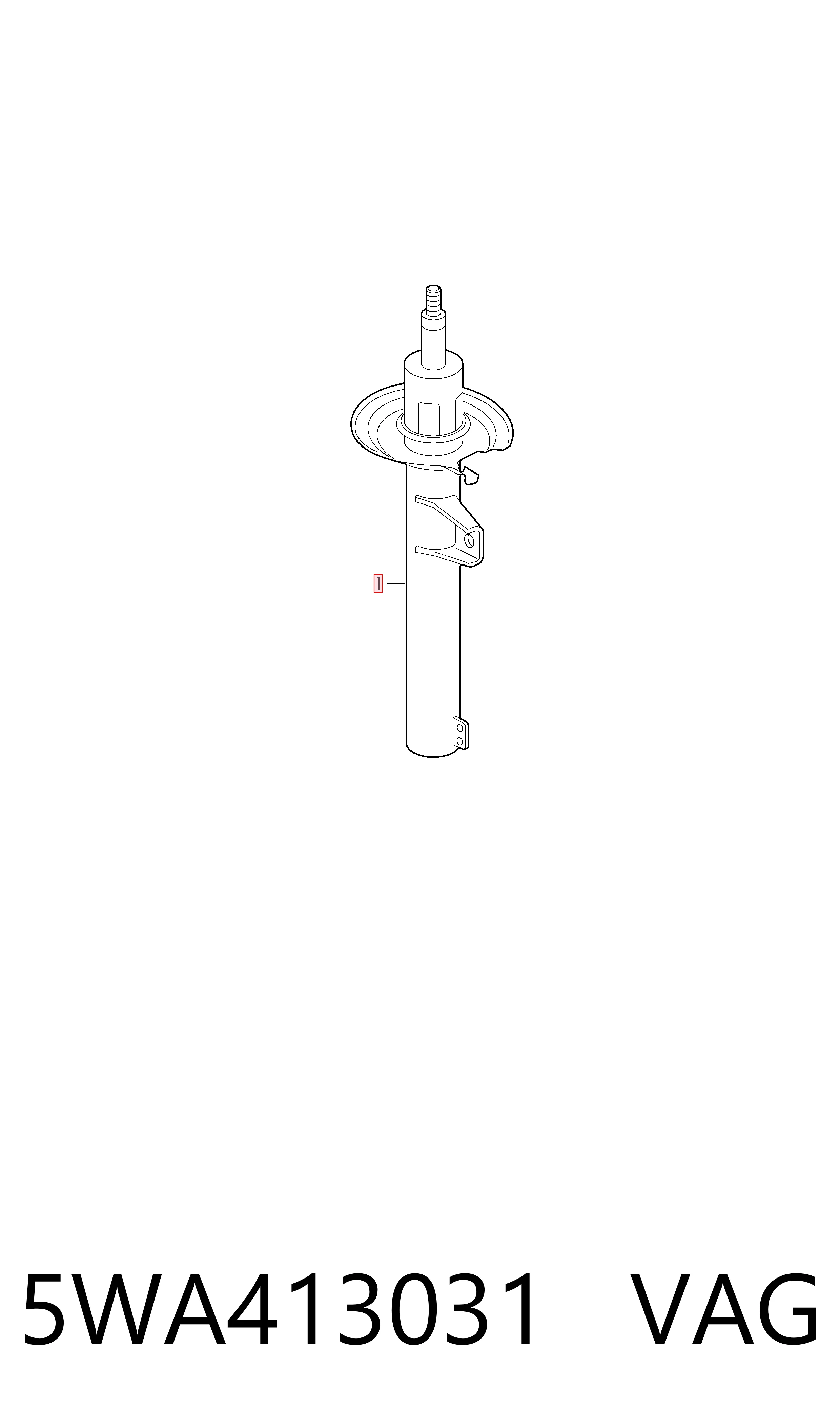 Amortiguadores VAG 5WA413031 precio, desde 61,15 EUR